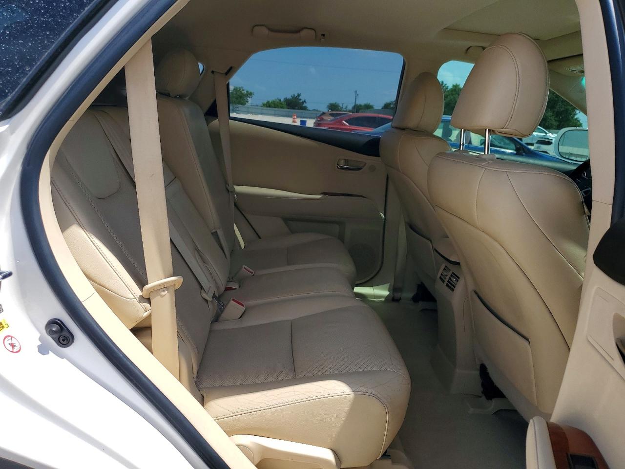 2012 Lexus Rx 350 White vin: 2T2ZK1BA6CC073134