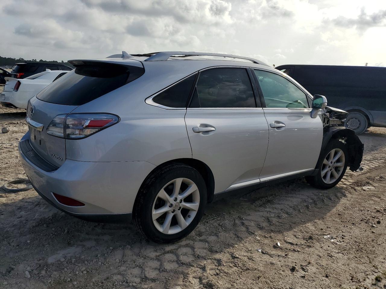 2012 Lexus Rx 350 Silver vin: 2T2ZK1BA6CC075109