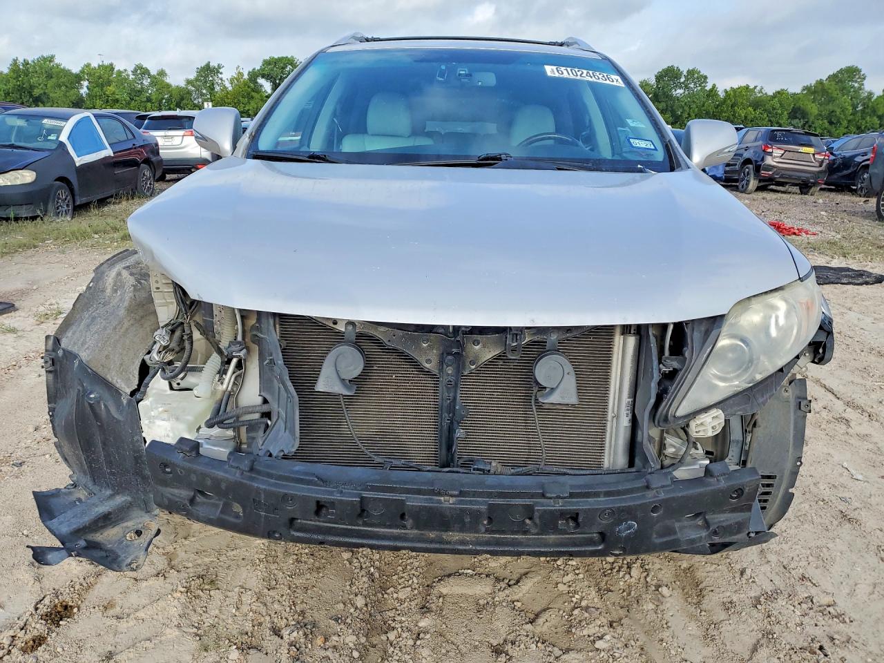 2012 Lexus Rx 350 Silver vin: 2T2ZK1BA6CC075109