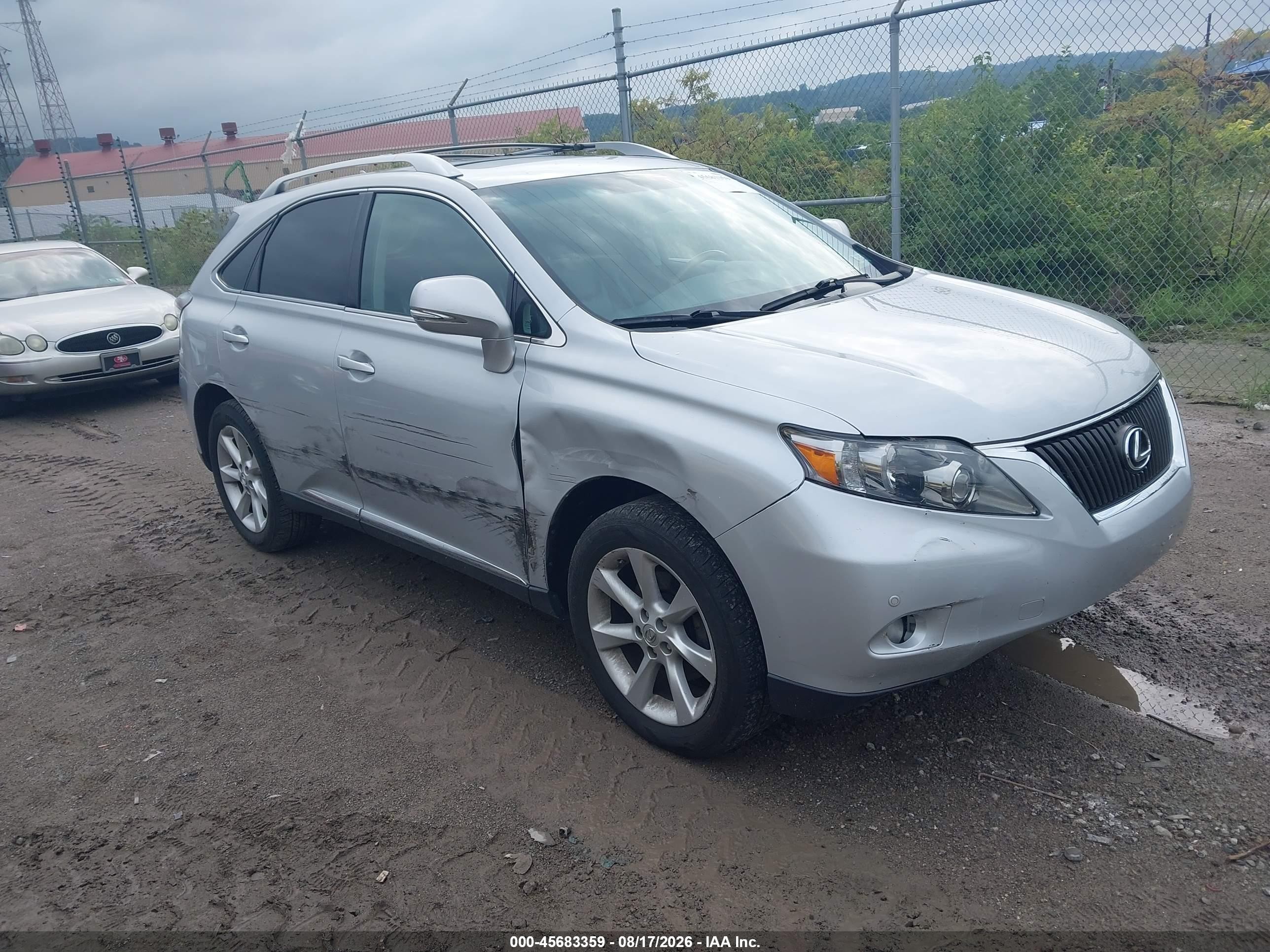 2012 Lexus Rx 350 Gray vin: 2T2ZK1BA6CC077720