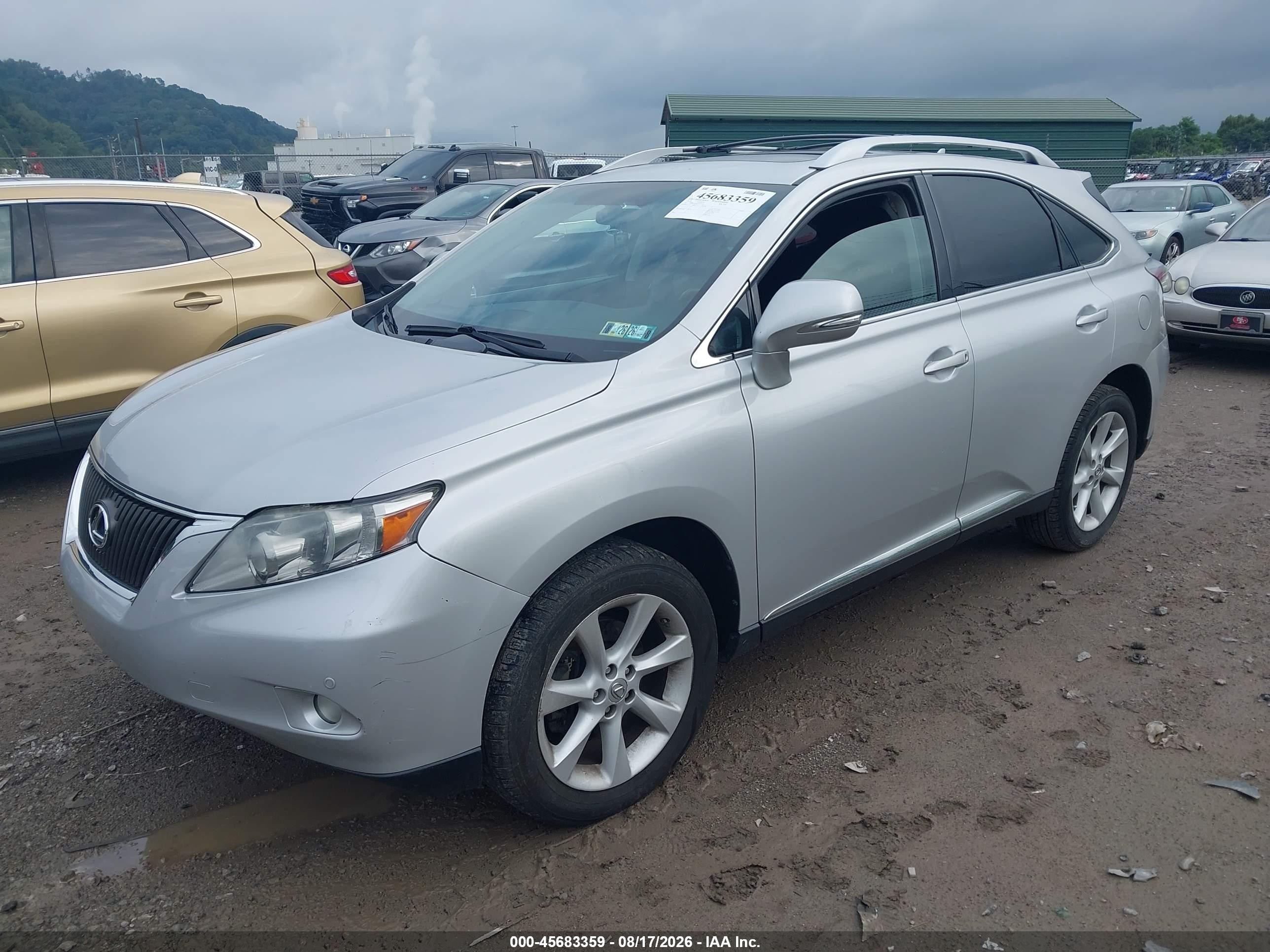 2012 Lexus Rx 350 Gray vin: 2T2ZK1BA6CC077720
