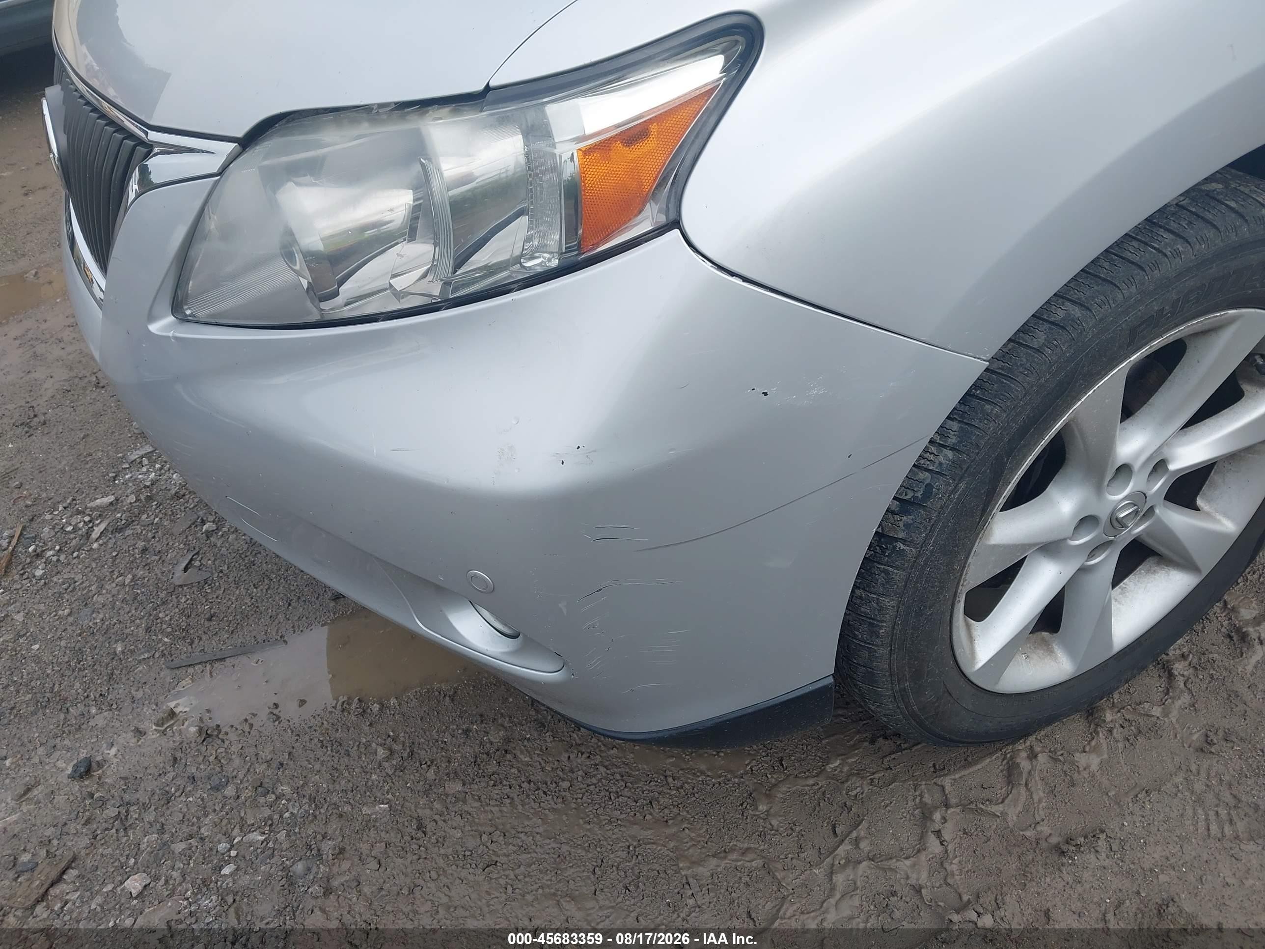 2012 Lexus Rx 350 Gray vin: 2T2ZK1BA6CC077720