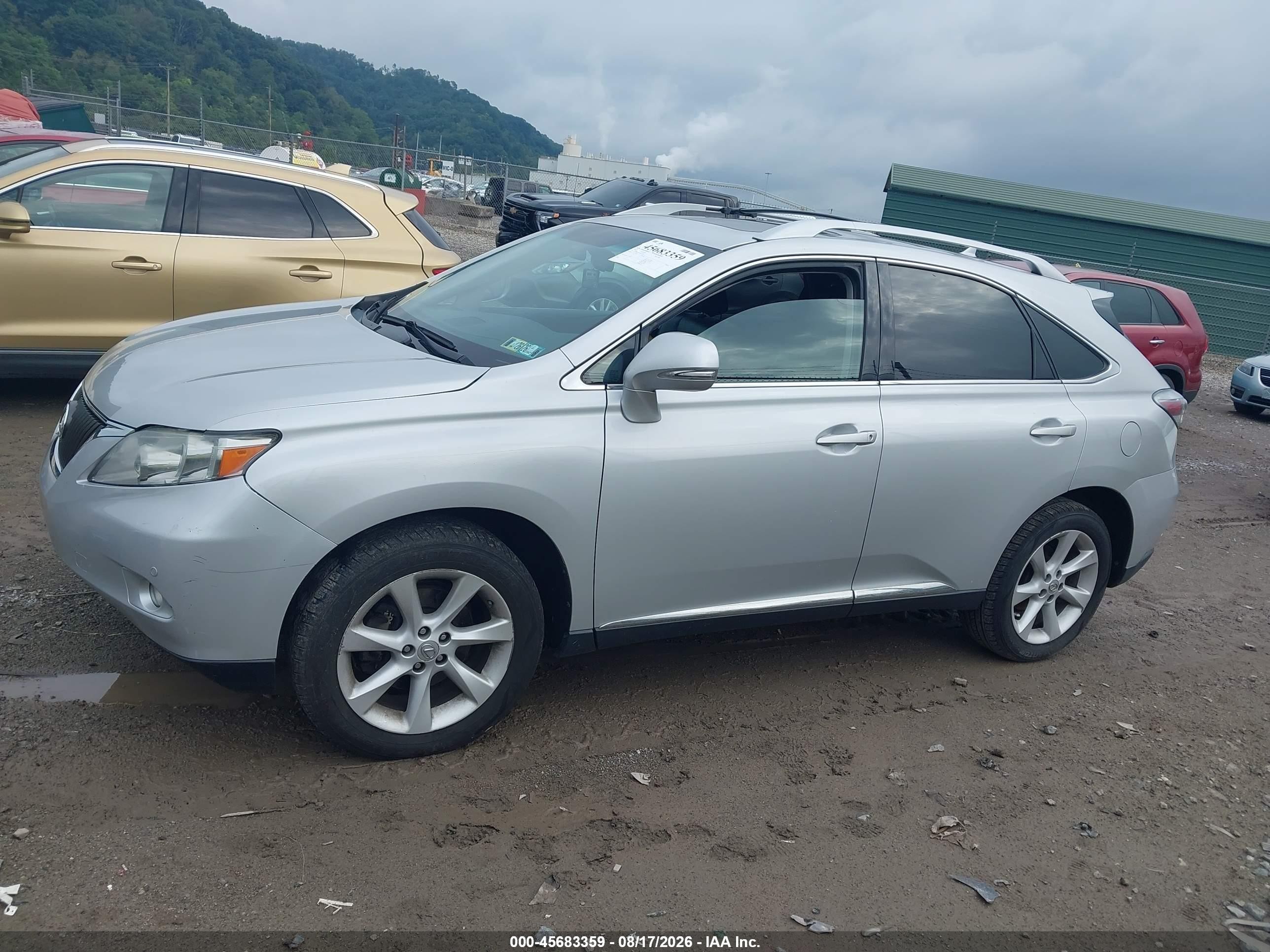 2012 Lexus Rx 350 Gray vin: 2T2ZK1BA6CC077720