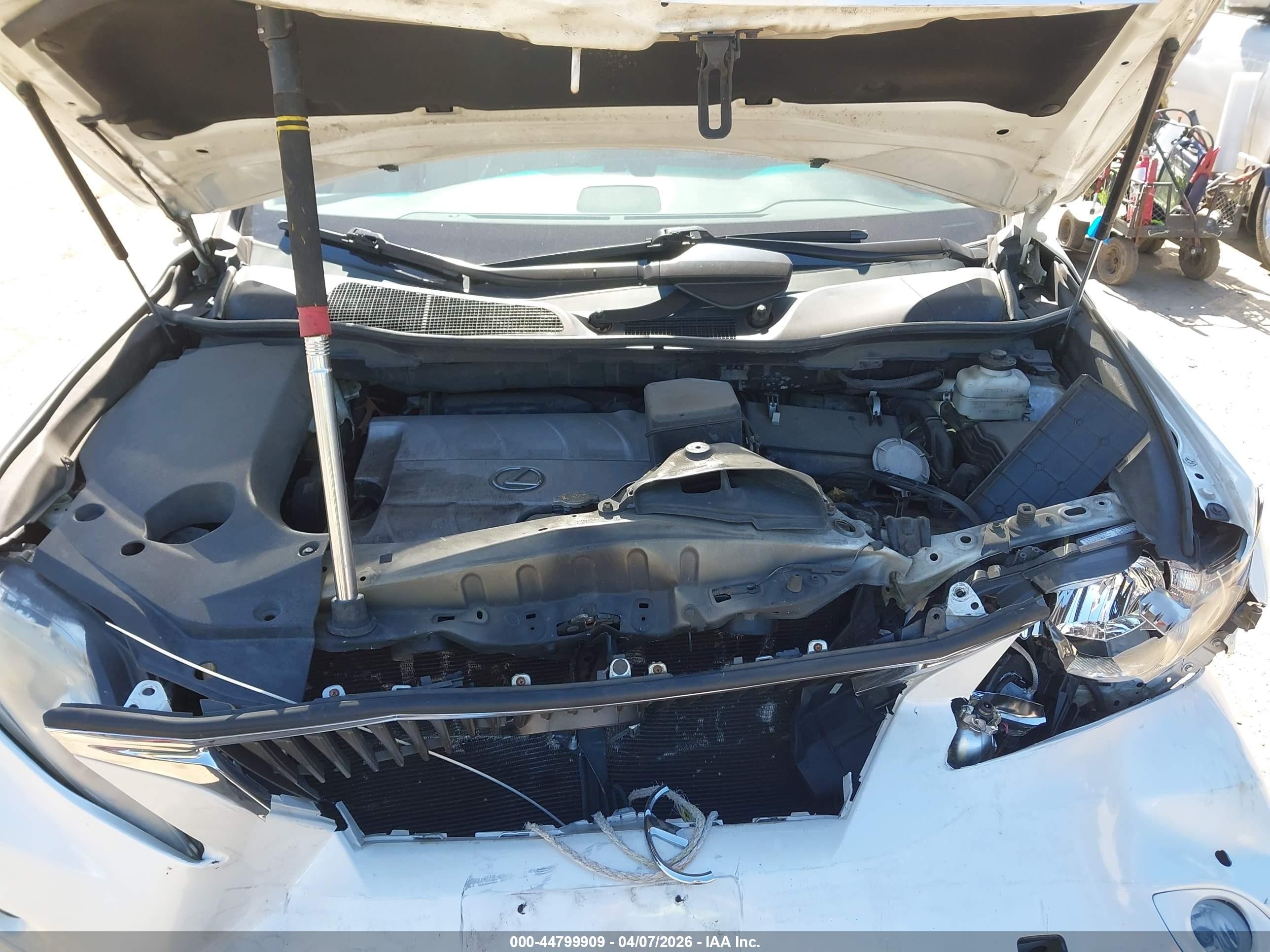 2012 Lexus Rx 350   White vin: 2T2ZK1BA6CC079418