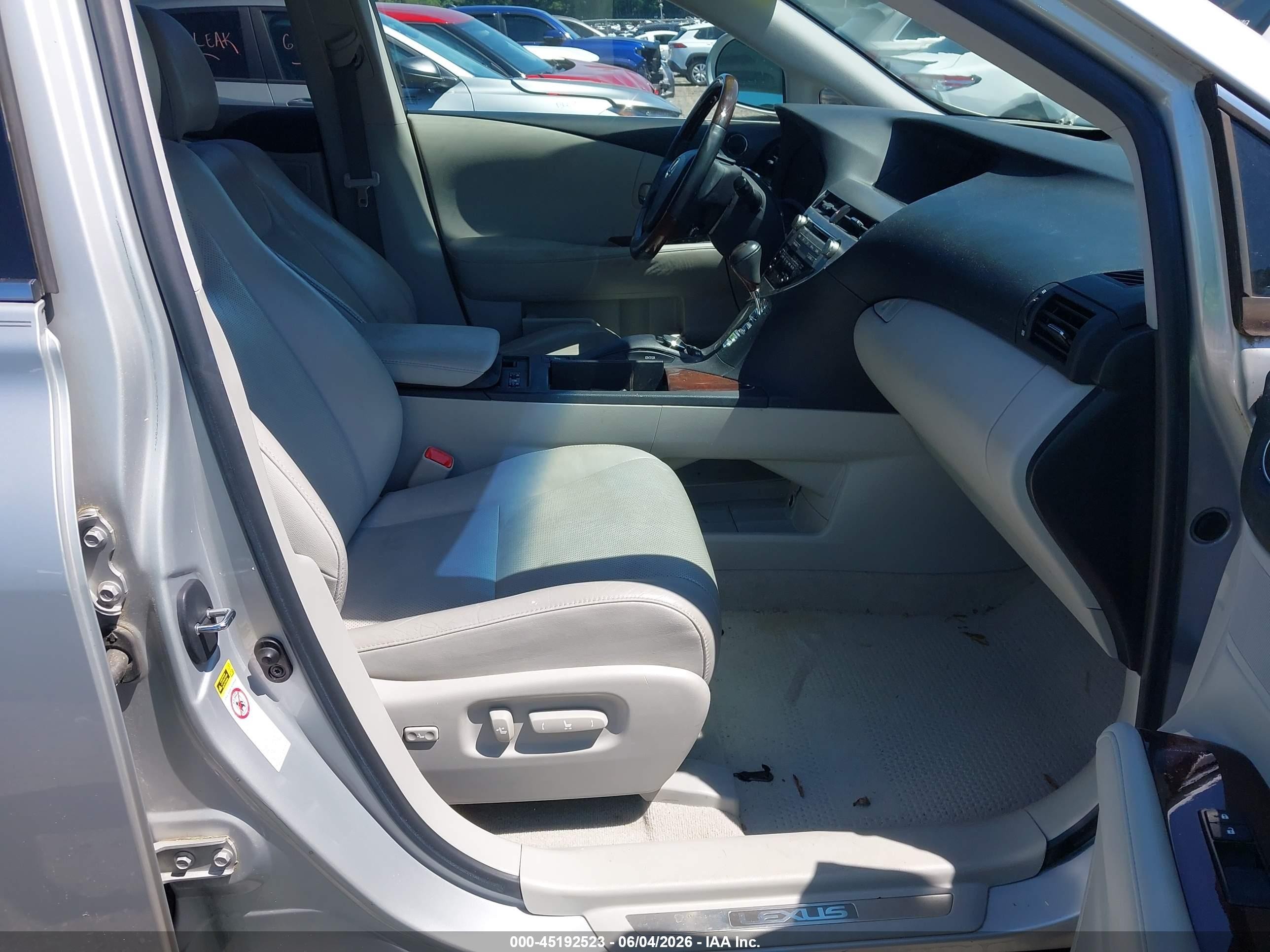 2012 Lexus Rx 350   Silver vin: 2T2ZK1BA6CC083498