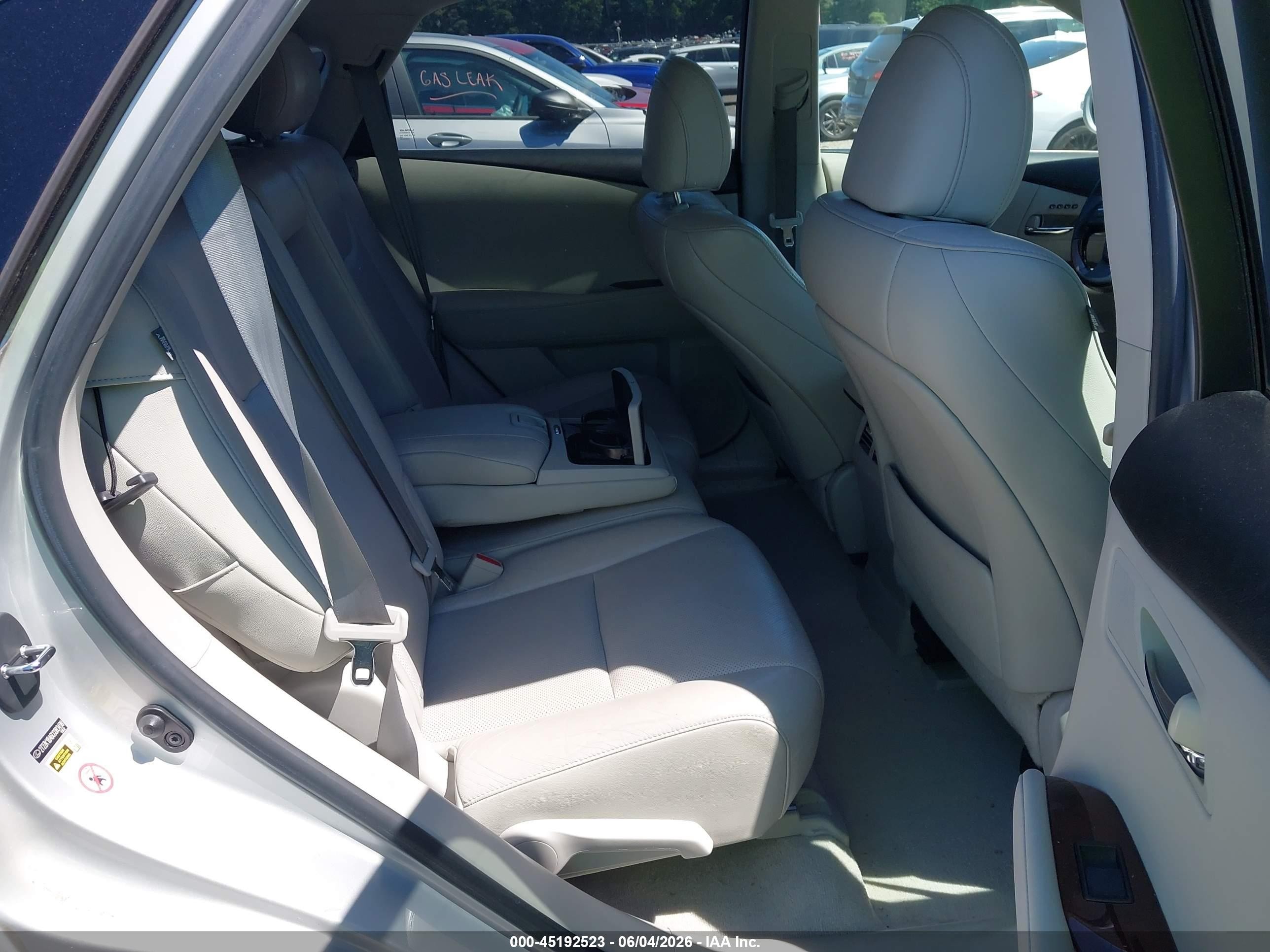 2012 Lexus Rx 350   Silver vin: 2T2ZK1BA6CC083498