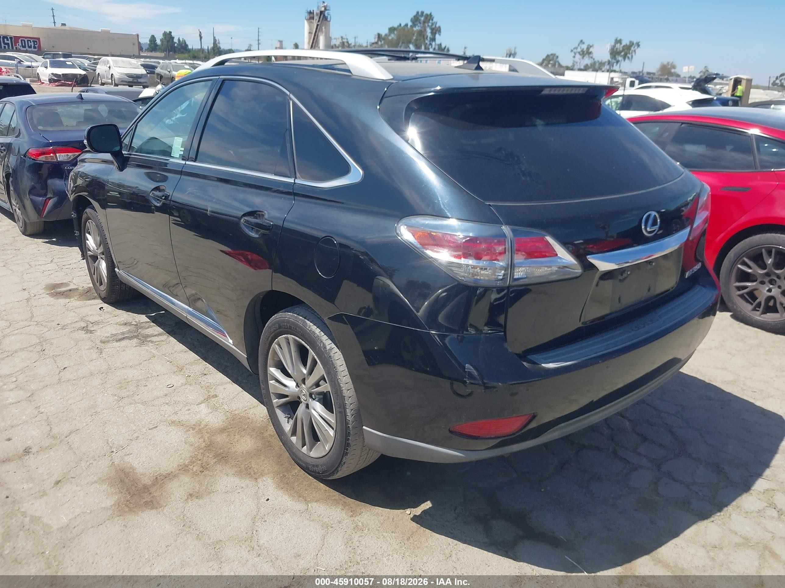 2013 Lexus Rx 350   Black vin: 2T2ZK1BA6DC090467