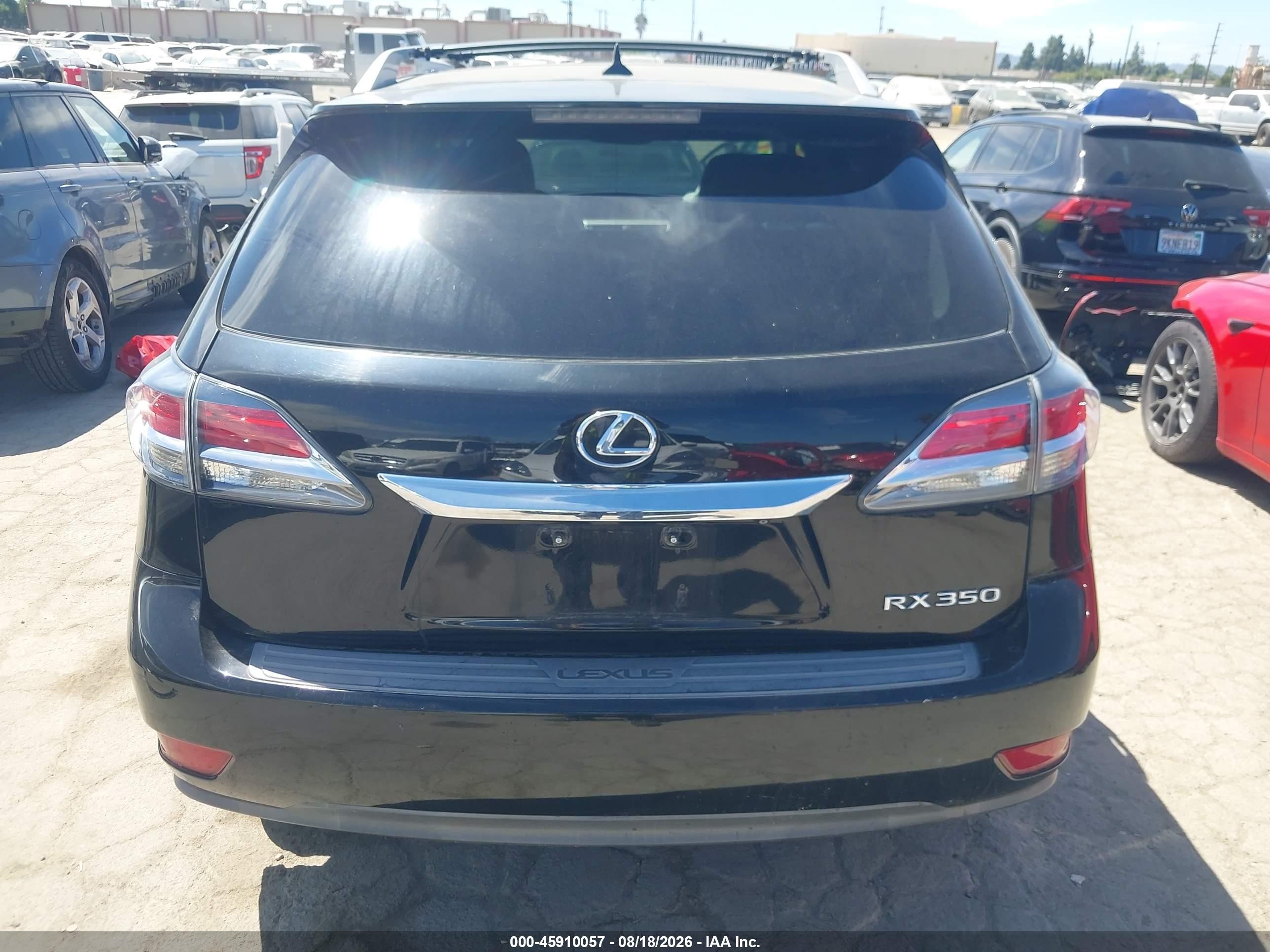 2013 Lexus Rx 350   Black vin: 2T2ZK1BA6DC090467