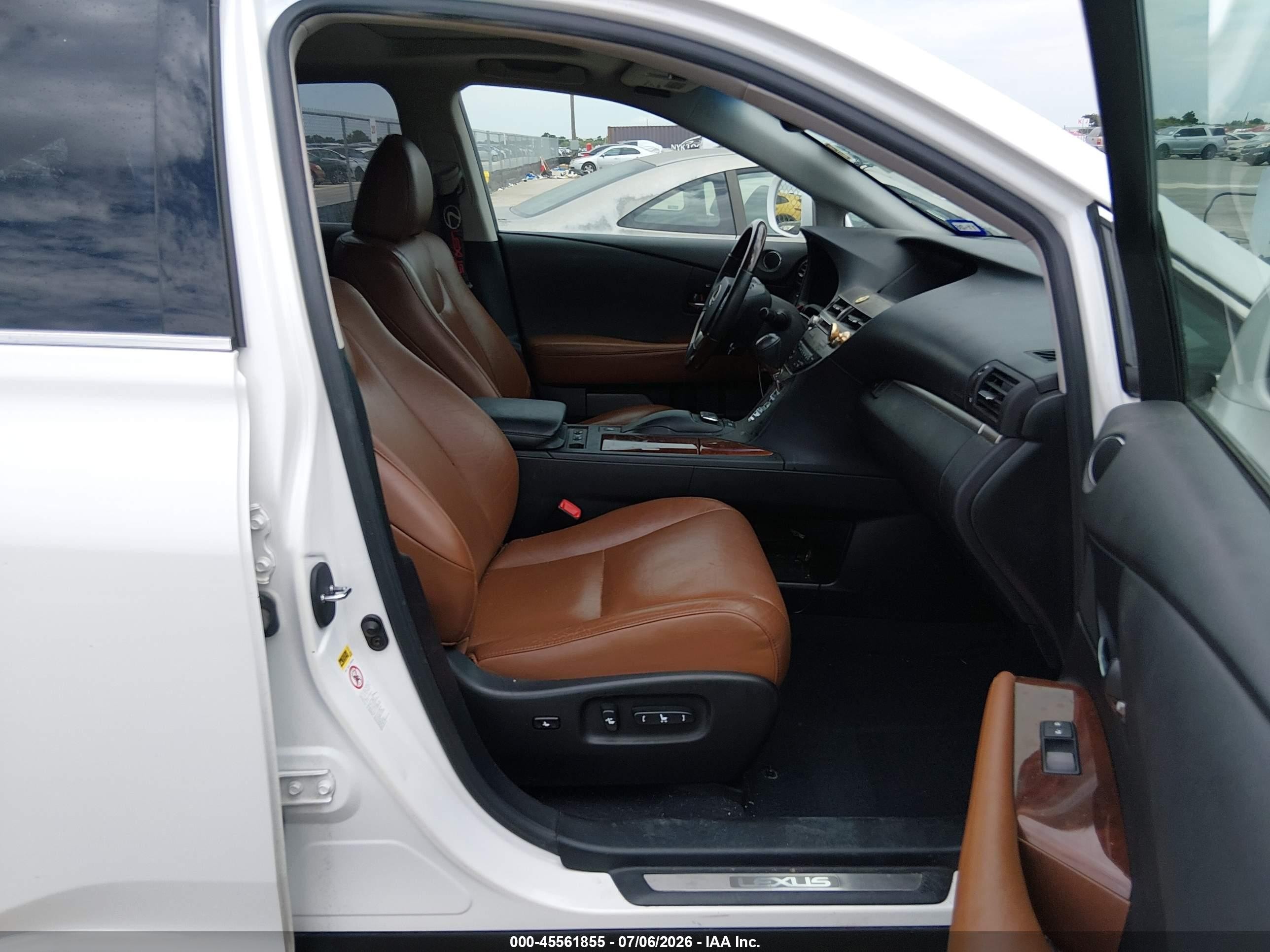 2013 Lexus Rx 350   White vin: 2T2ZK1BA6DC101323