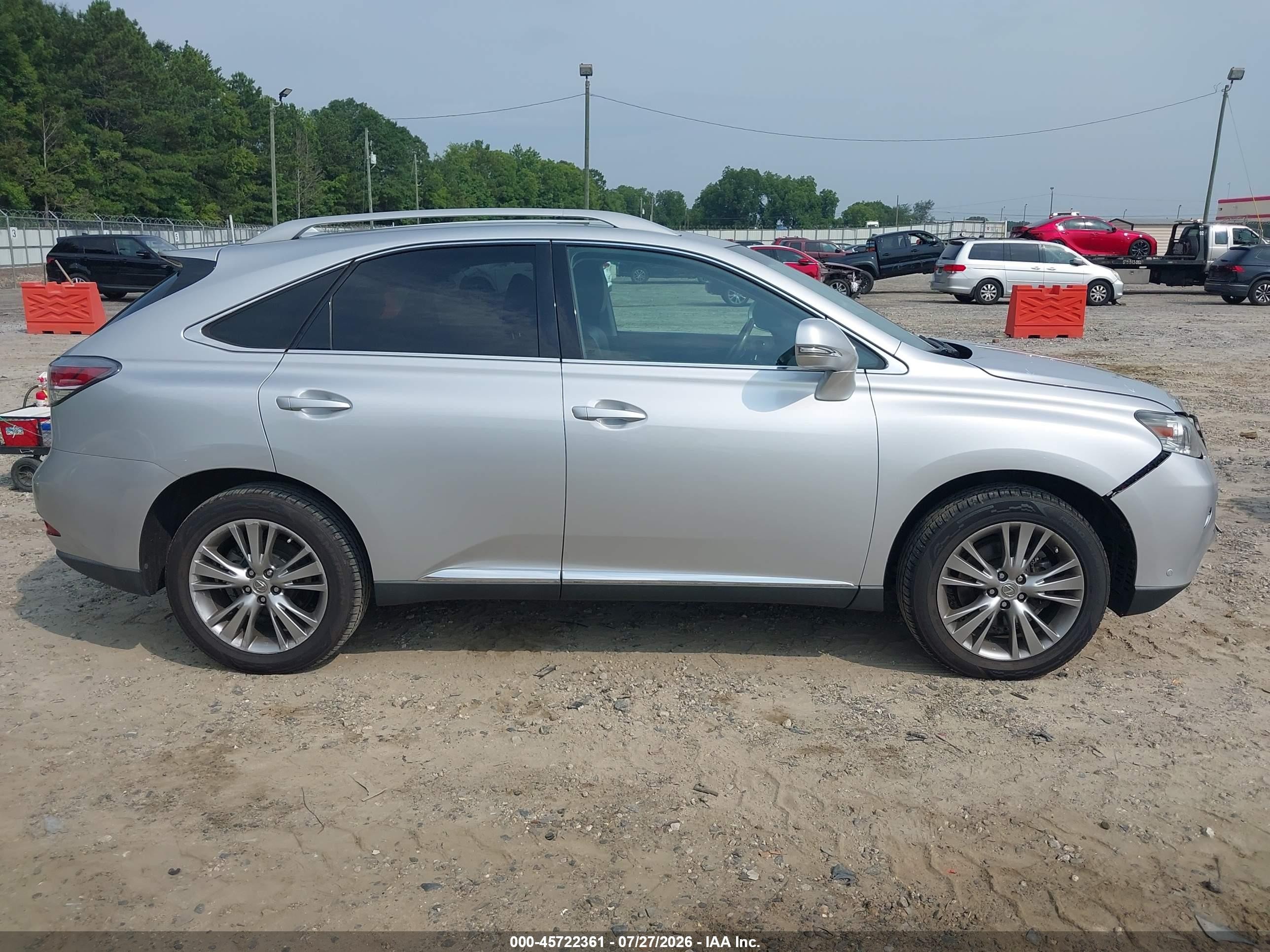 2013 Lexus Rx 350   Silver vin: 2T2ZK1BA6DC114945