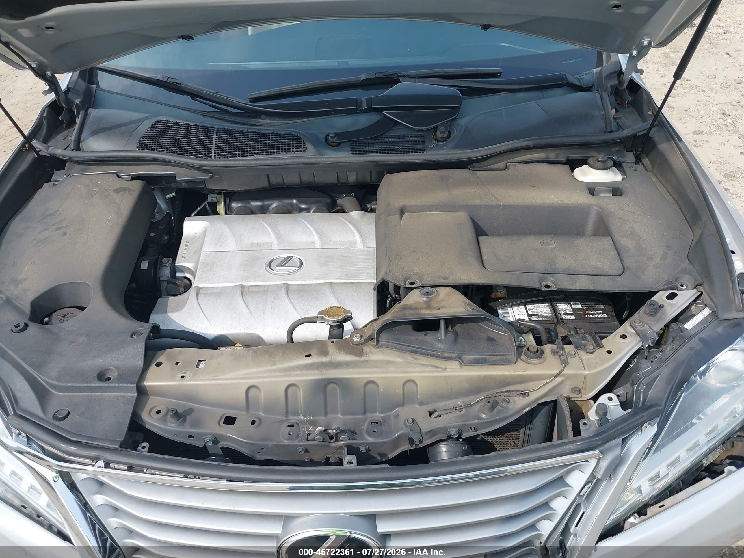 2013 Lexus Rx 350   Silver vin: 2T2ZK1BA6DC114945