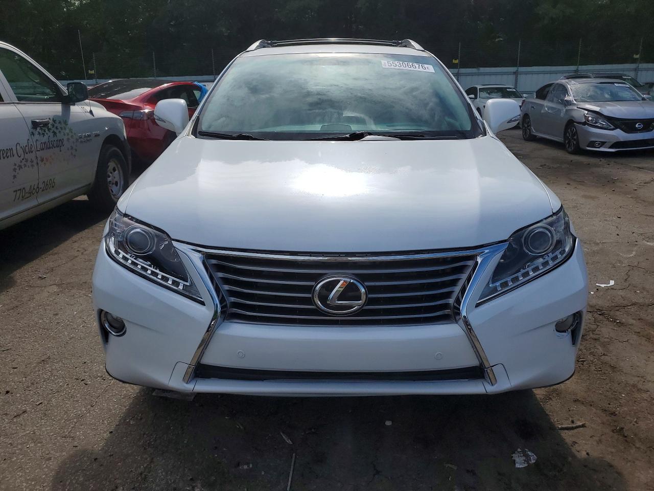 2013 Lexus Rx 350 White vin: 2T2ZK1BA6DC122060