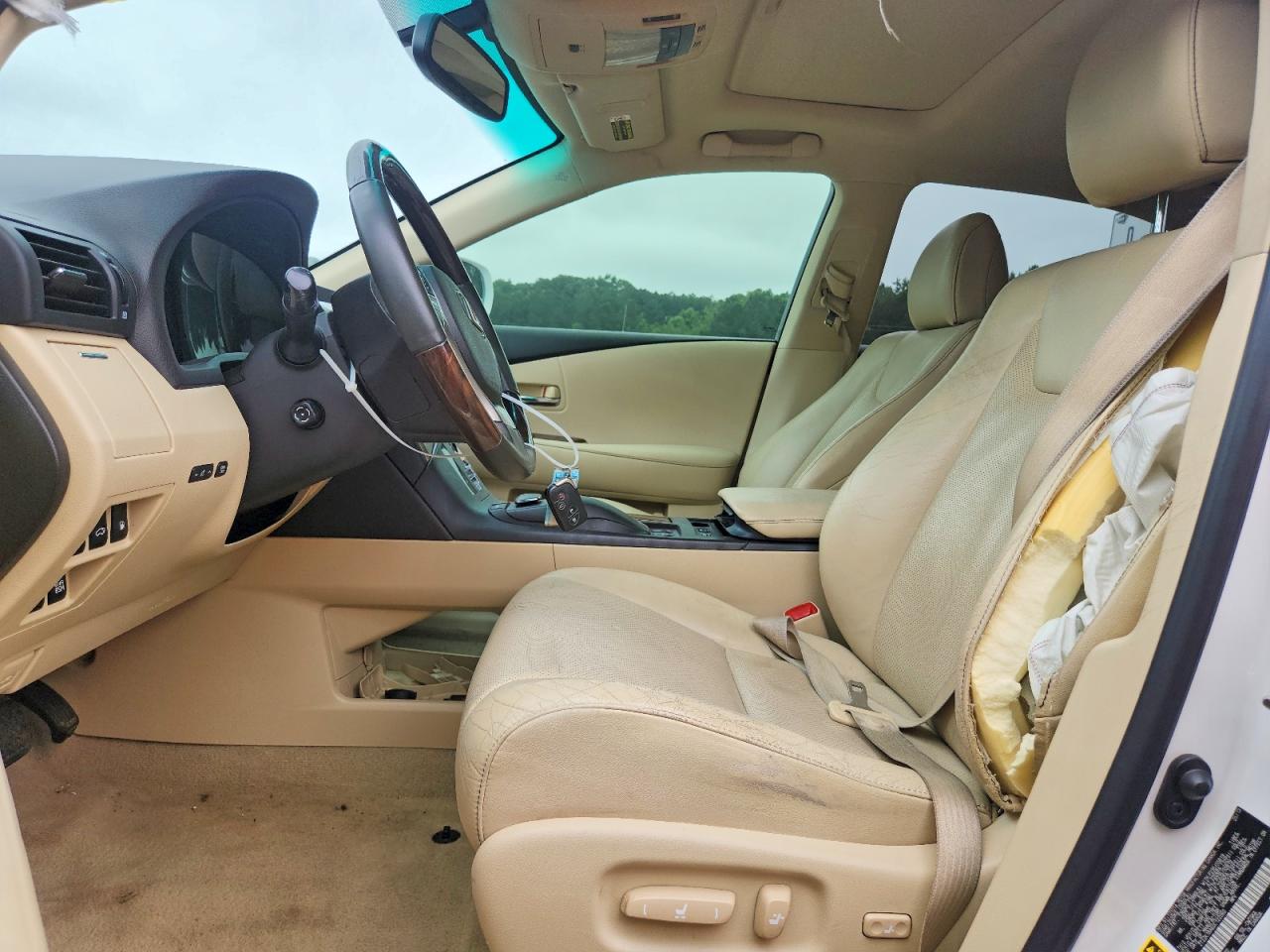 2013 Lexus Rx 350 White vin: 2T2ZK1BA6DC122060