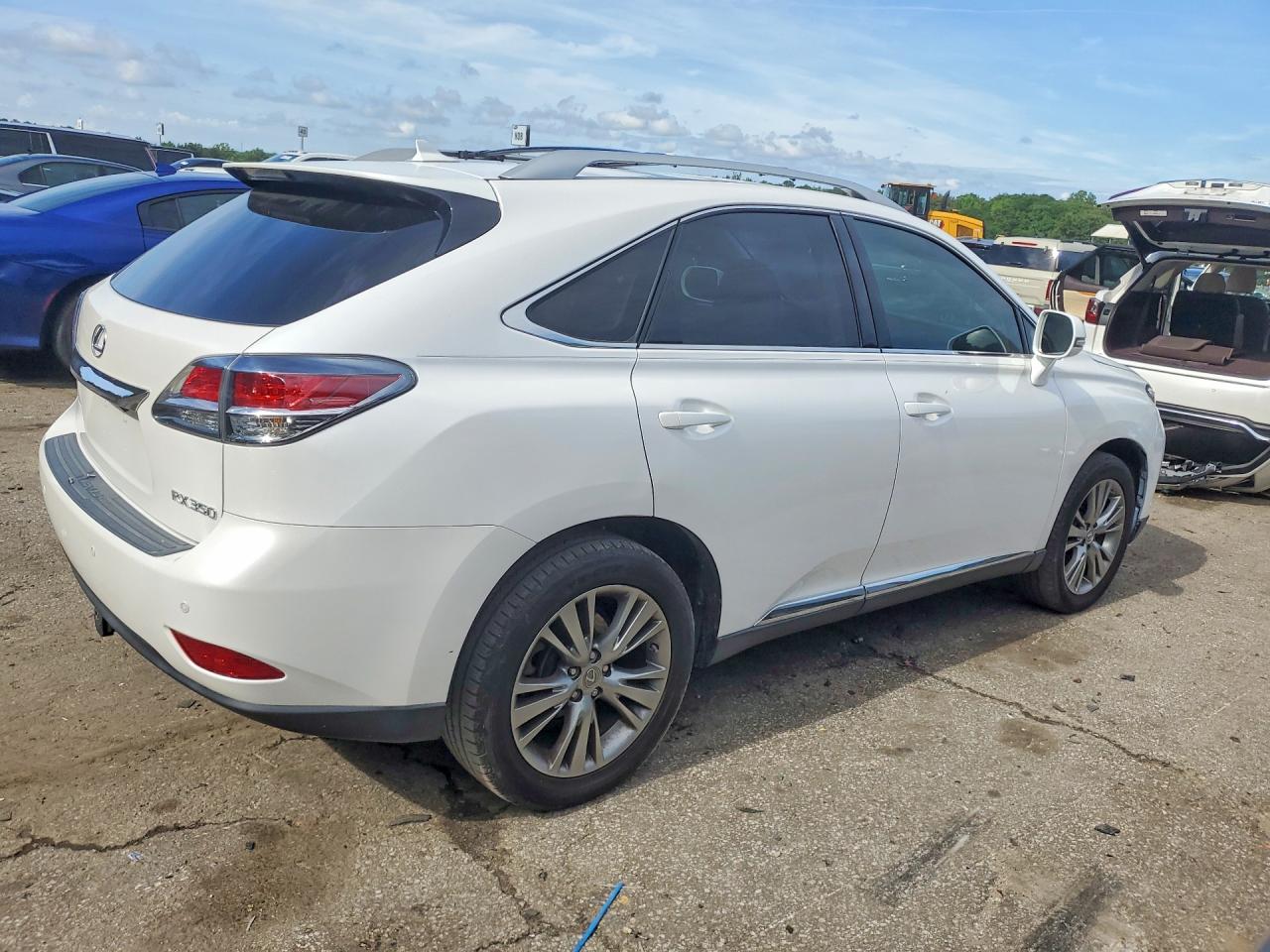 2013 Lexus Rx 350 White vin: 2T2ZK1BA6DC122060