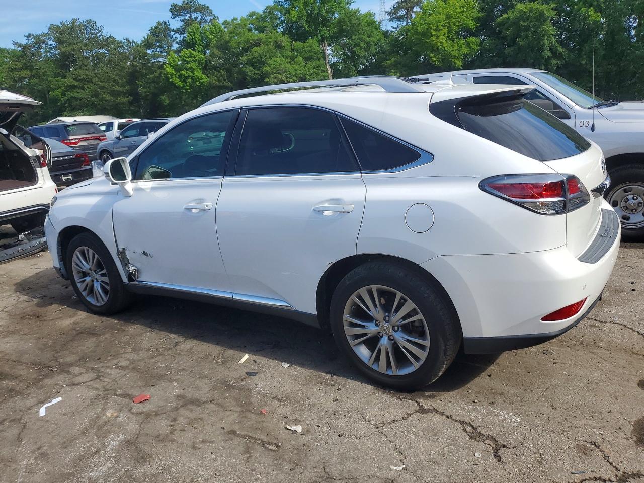 2013 Lexus Rx 350 White vin: 2T2ZK1BA6DC122060