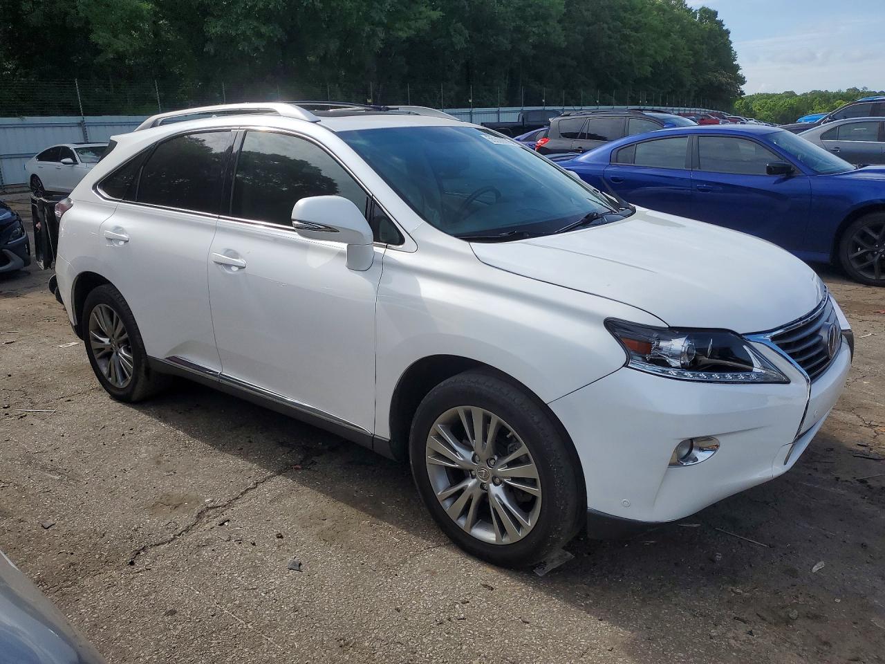 2013 Lexus Rx 350 White vin: 2T2ZK1BA6DC122060