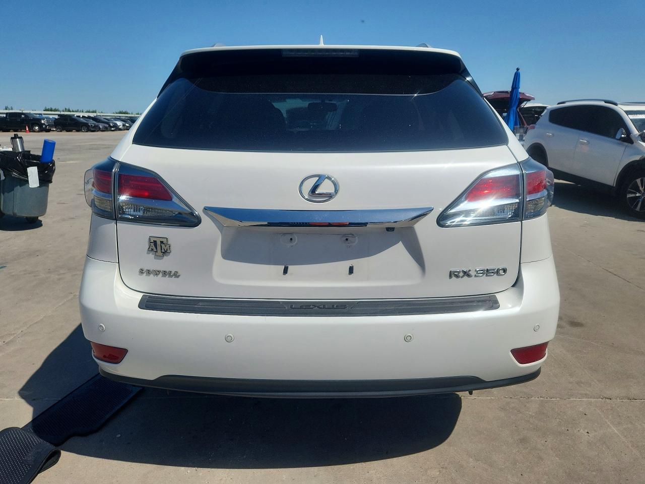 2013 Lexus Rx 350 White vin: 2T2ZK1BA6DC123614