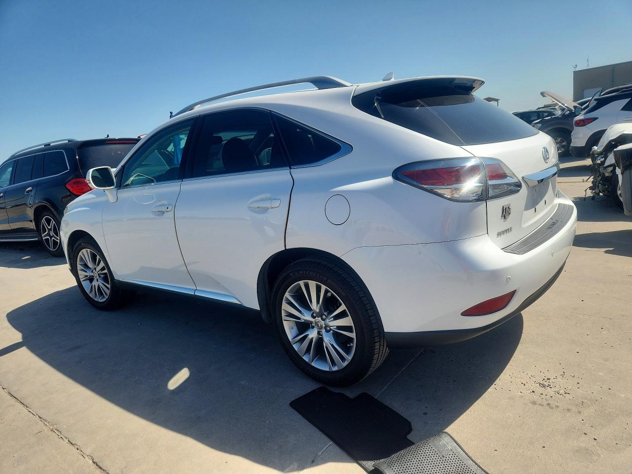 2013 Lexus Rx 350 White vin: 2T2ZK1BA6DC123614
