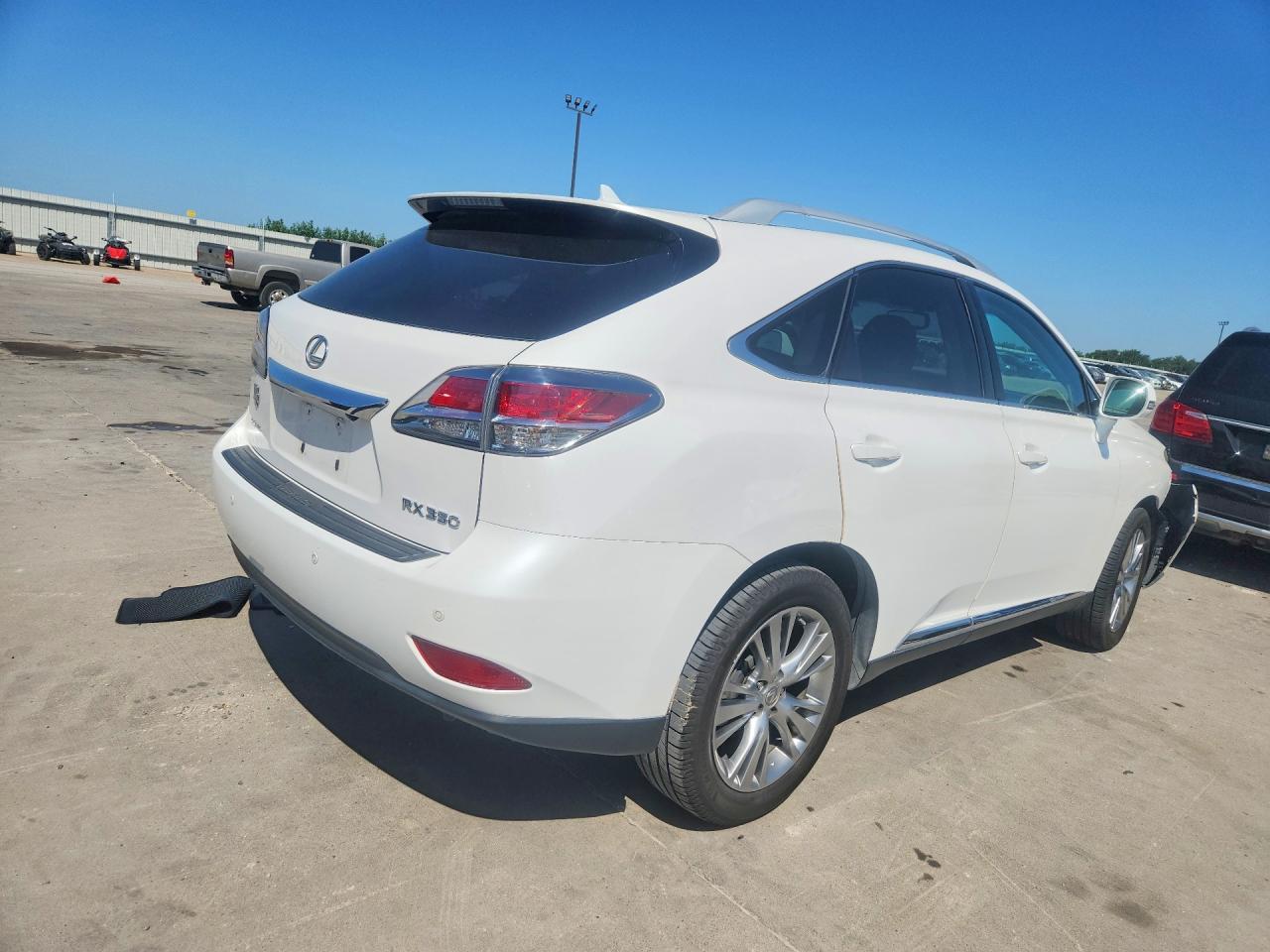 2013 Lexus Rx 350 White vin: 2T2ZK1BA6DC123614