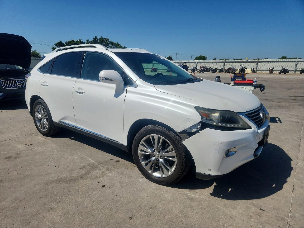 2013 Lexus Rx 350 White vin: 2T2ZK1BA6DC123614