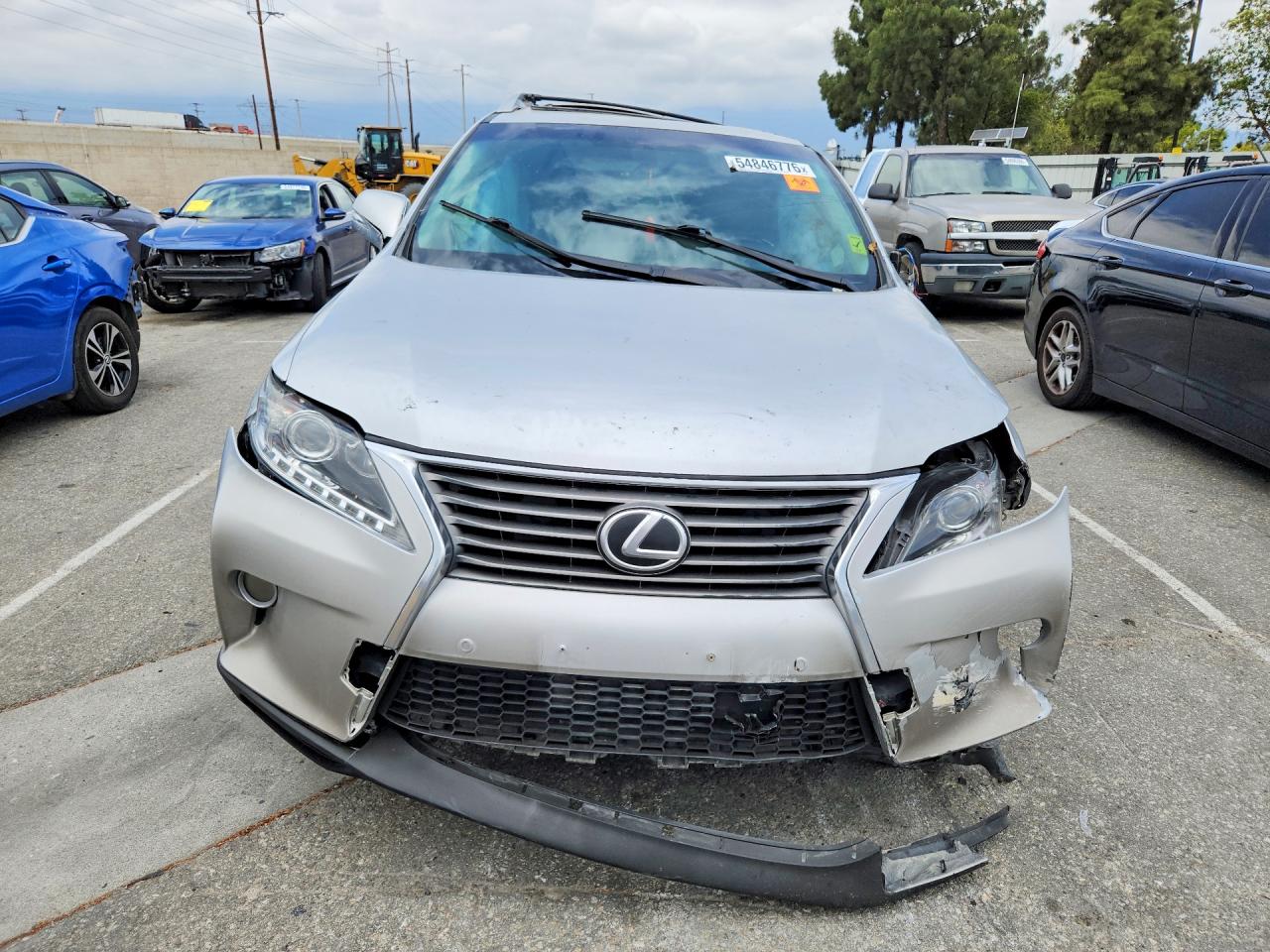 2013 Lexus Rx 350 Silver vin: 2T2ZK1BA6DC124522