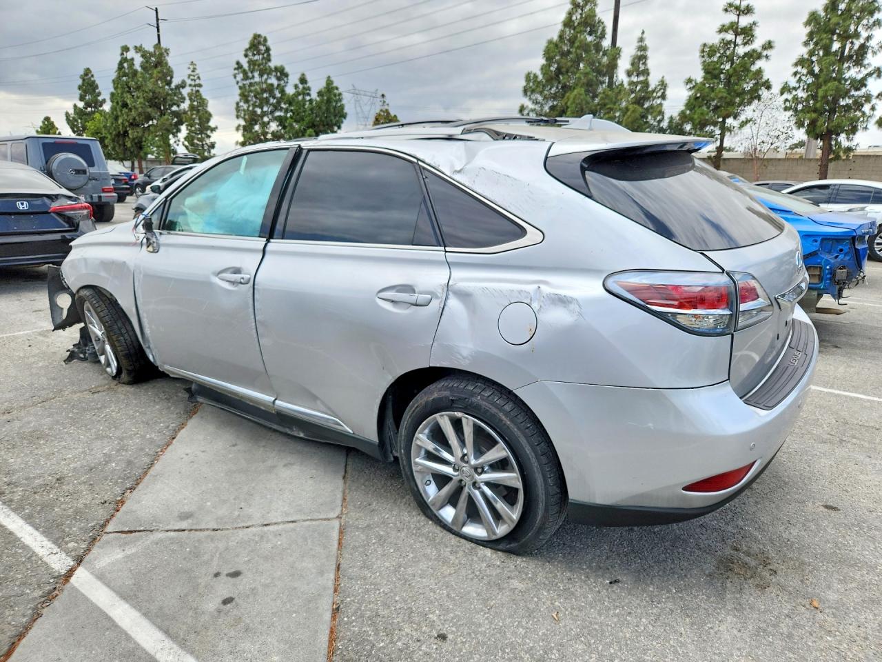 2013 Lexus Rx 350 Silver vin: 2T2ZK1BA6DC124522