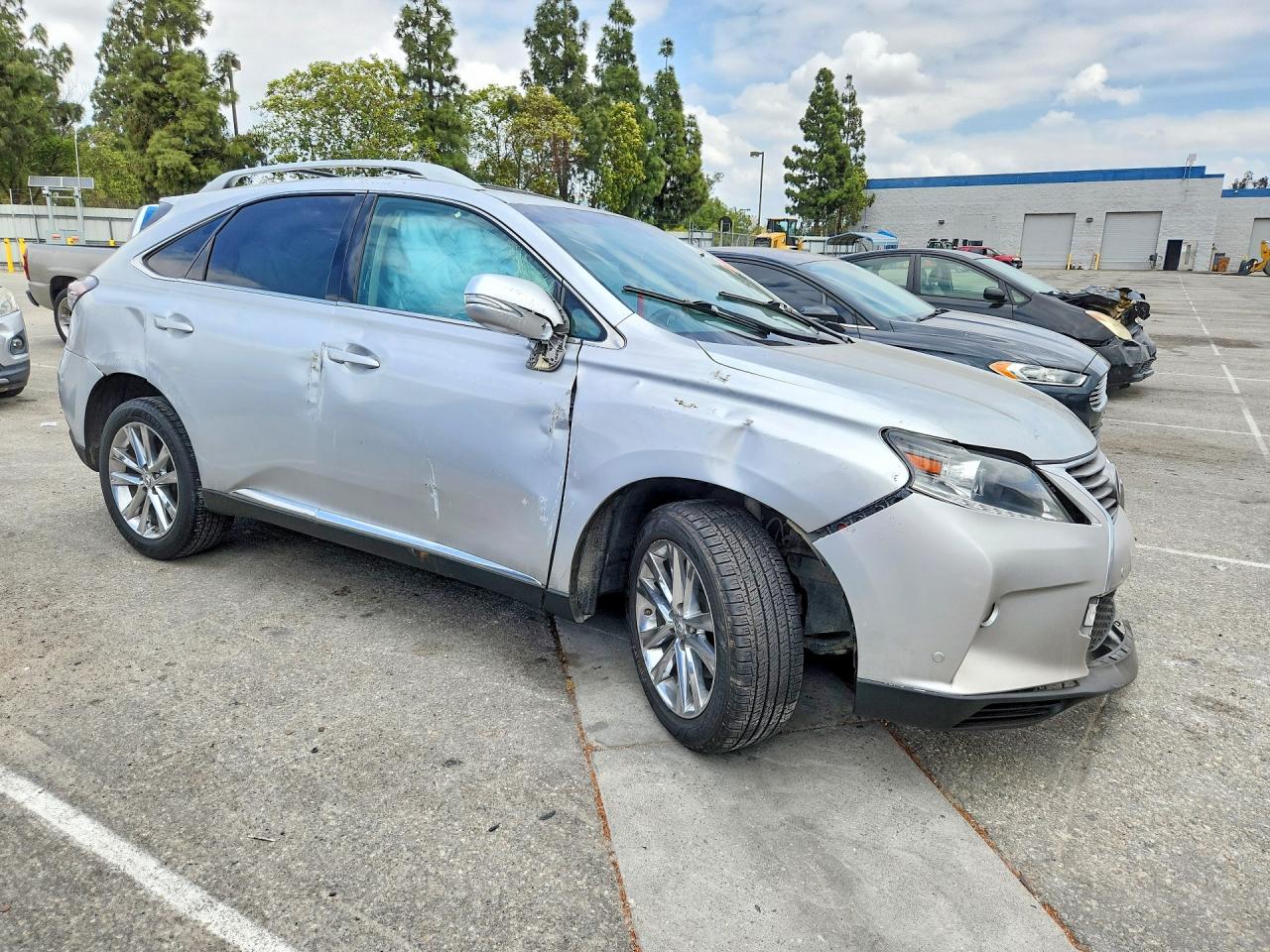 2013 Lexus Rx 350 Silver vin: 2T2ZK1BA6DC124522