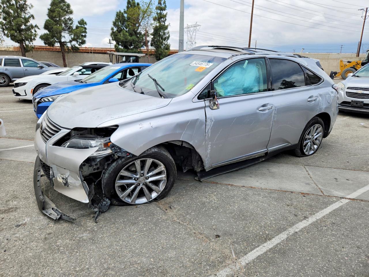 2013 Lexus Rx 350 Серебряный vin: 2T2ZK1BA6DC124522