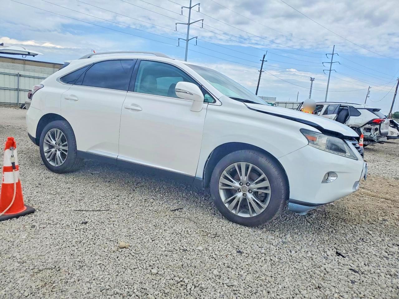 2014 Lexus Rx 350 White vin: 2T2ZK1BA6EC135389
