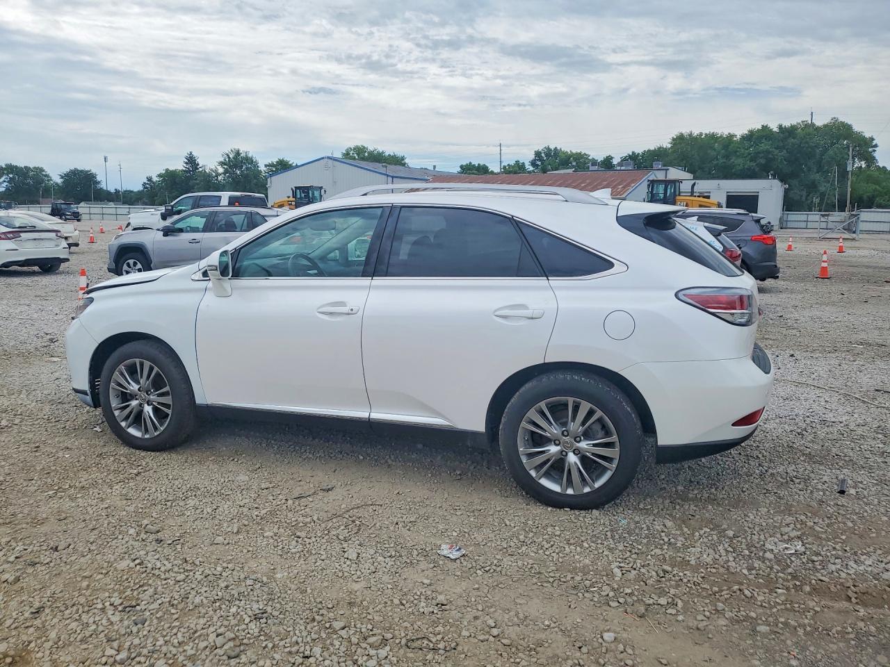 2014 Lexus Rx 350 White vin: 2T2ZK1BA6EC135389