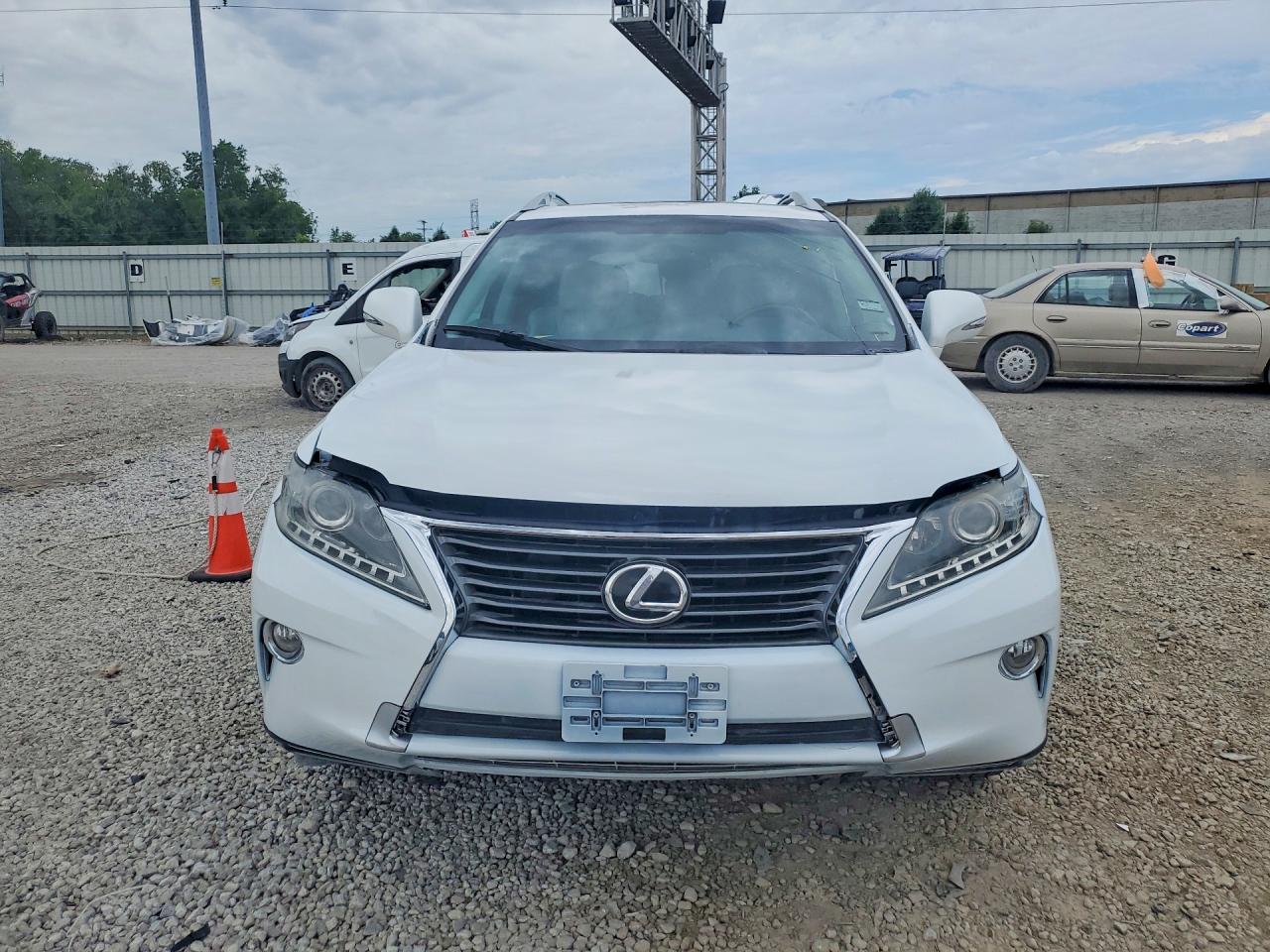 2014 Lexus Rx 350 White vin: 2T2ZK1BA6EC135389