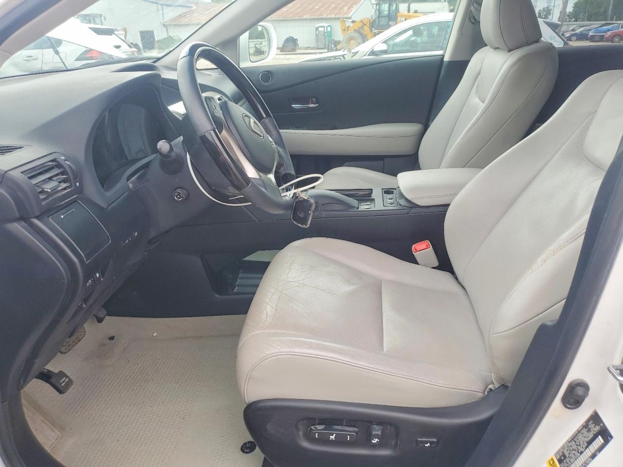 2014 Lexus Rx 350 White vin: 2T2ZK1BA6EC135389