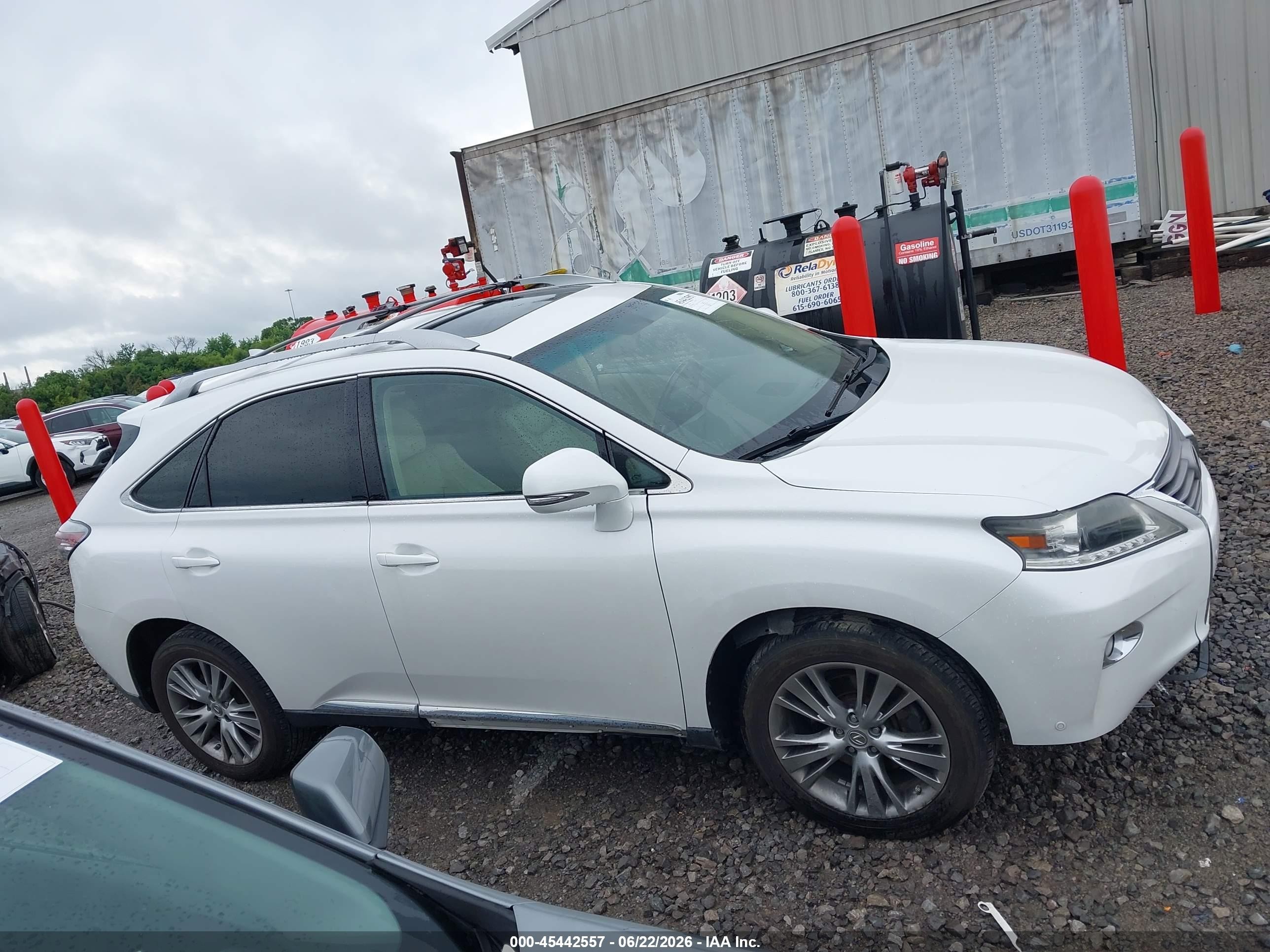 2014 Lexus Rx 350   White vin: 2T2ZK1BA6EC138048