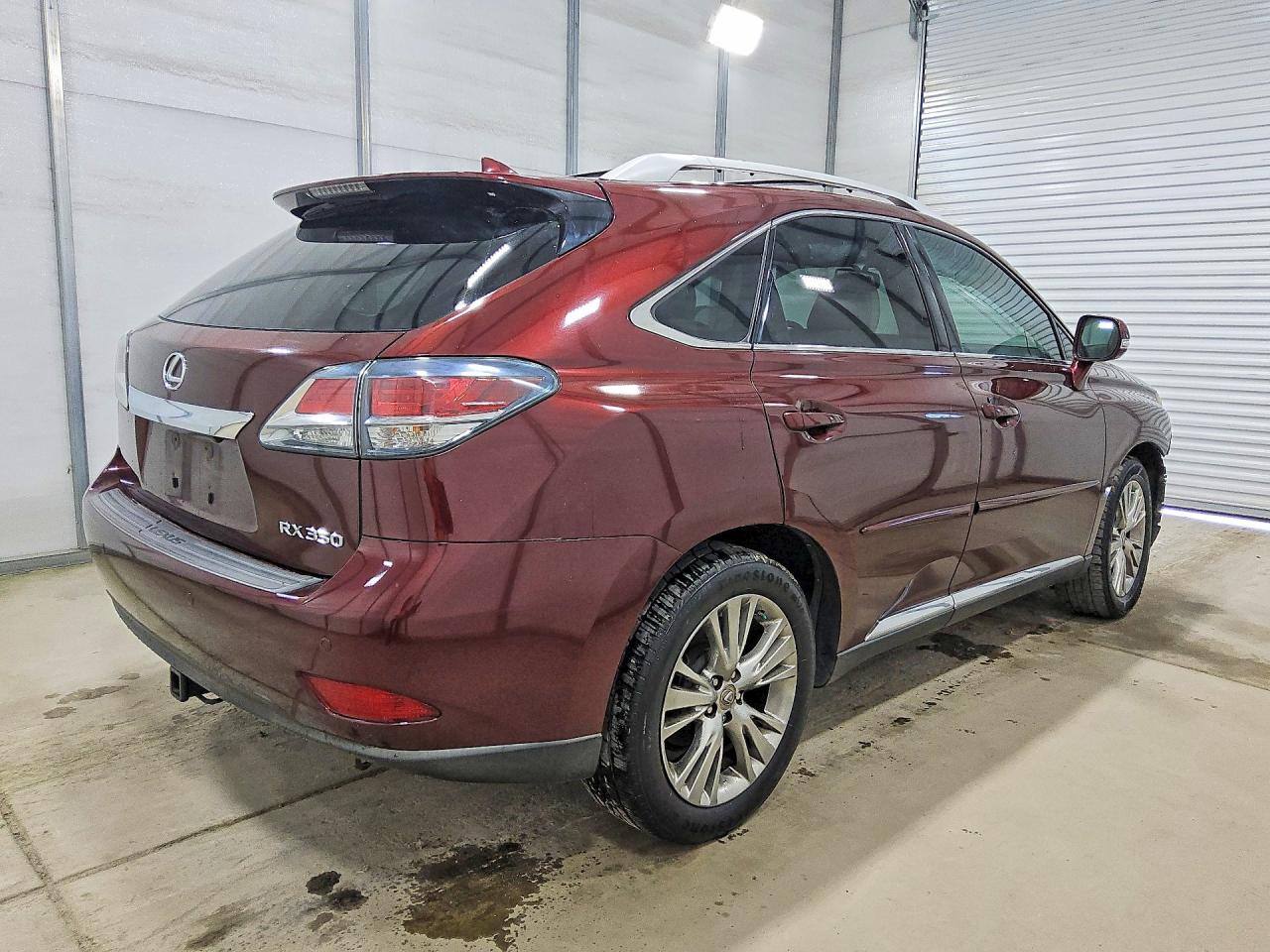 2014 Lexus Rx 350 Burgundy vin: 2T2ZK1BA6EC139376