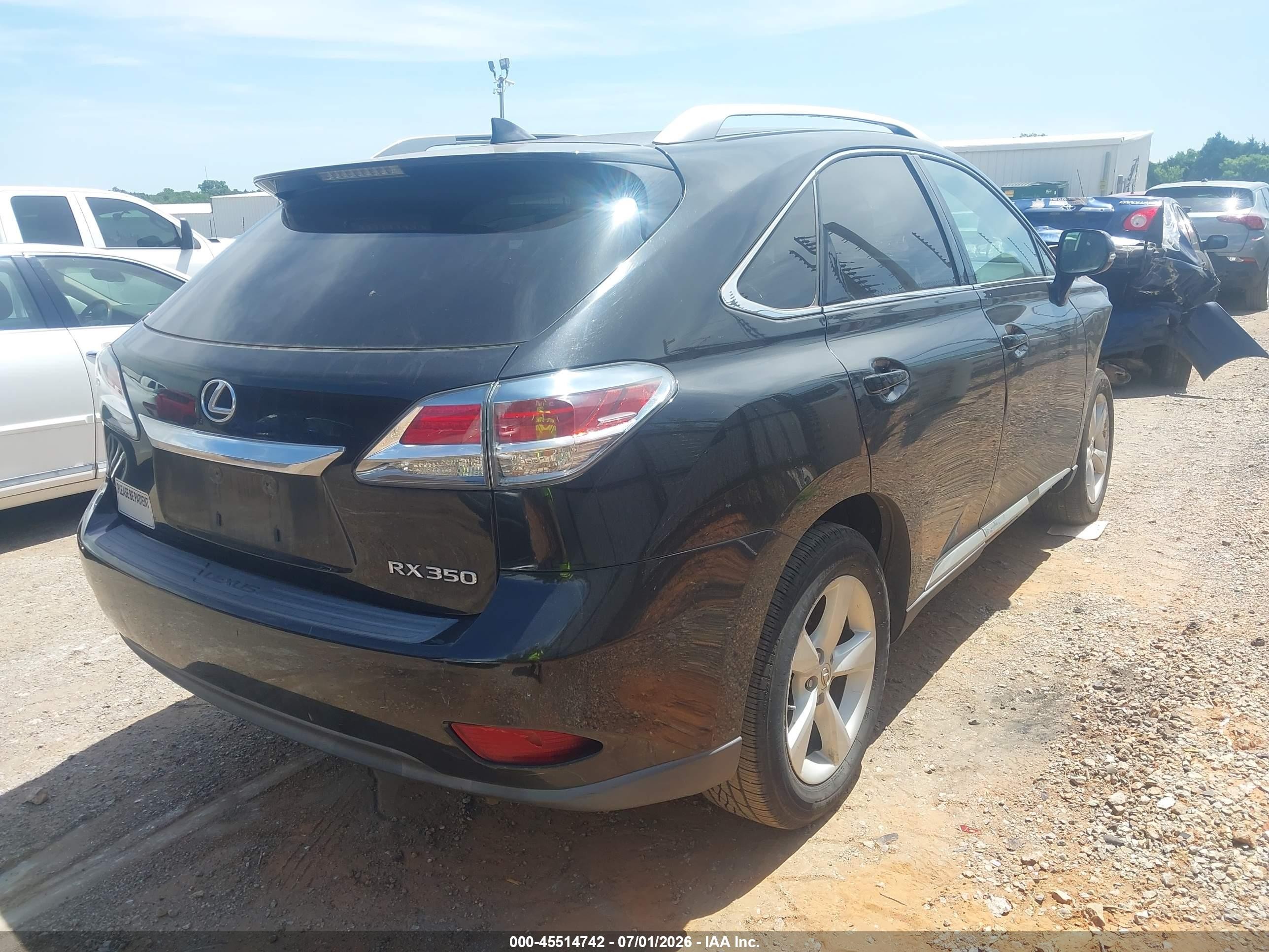 2014 Lexus Rx 350   Black vin: 2T2ZK1BA6EC139619