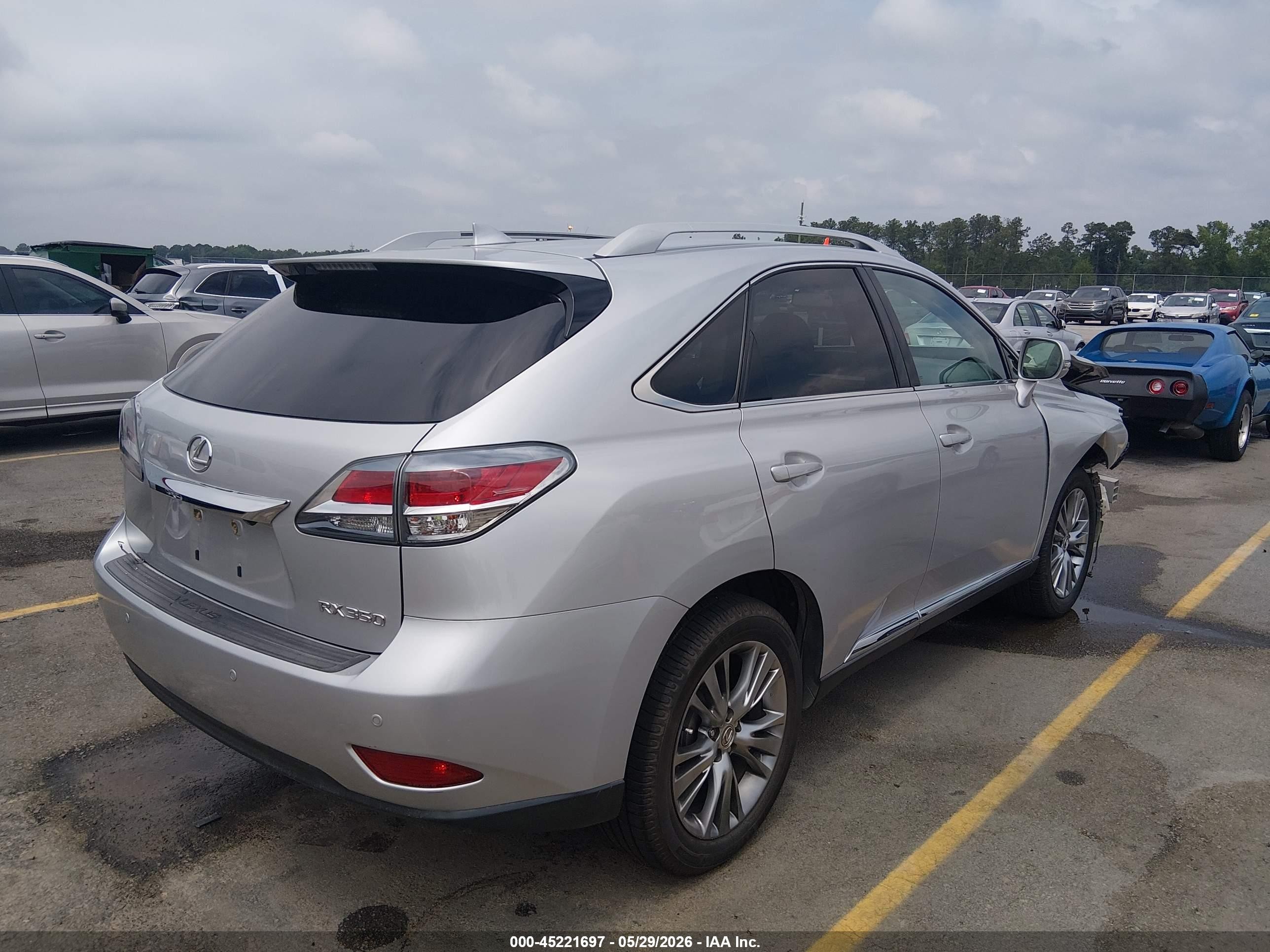 2014 Lexus Rx 350   Silver vin: 2T2ZK1BA6EC140074