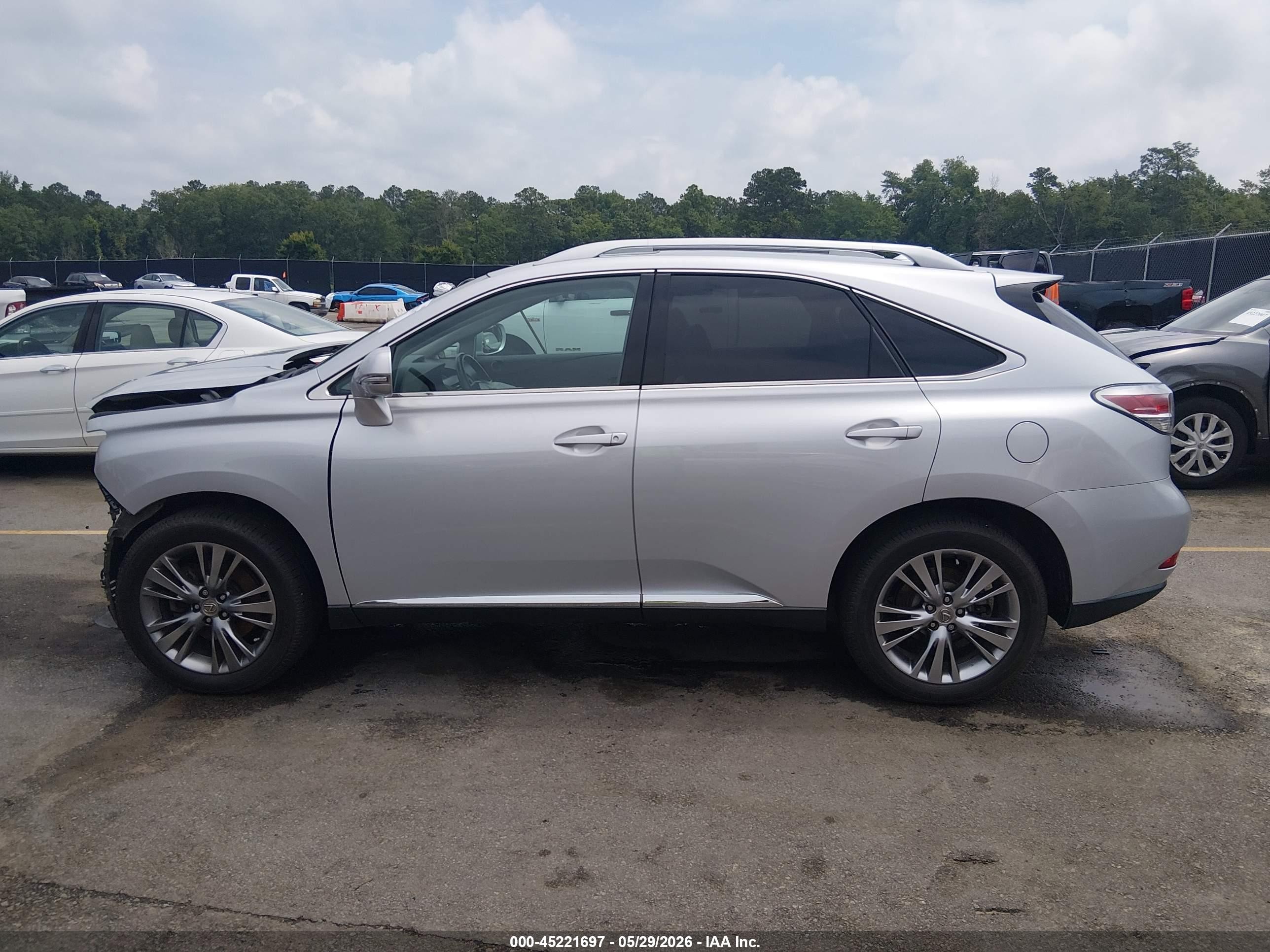 2014 Lexus Rx 350   Silver vin: 2T2ZK1BA6EC140074