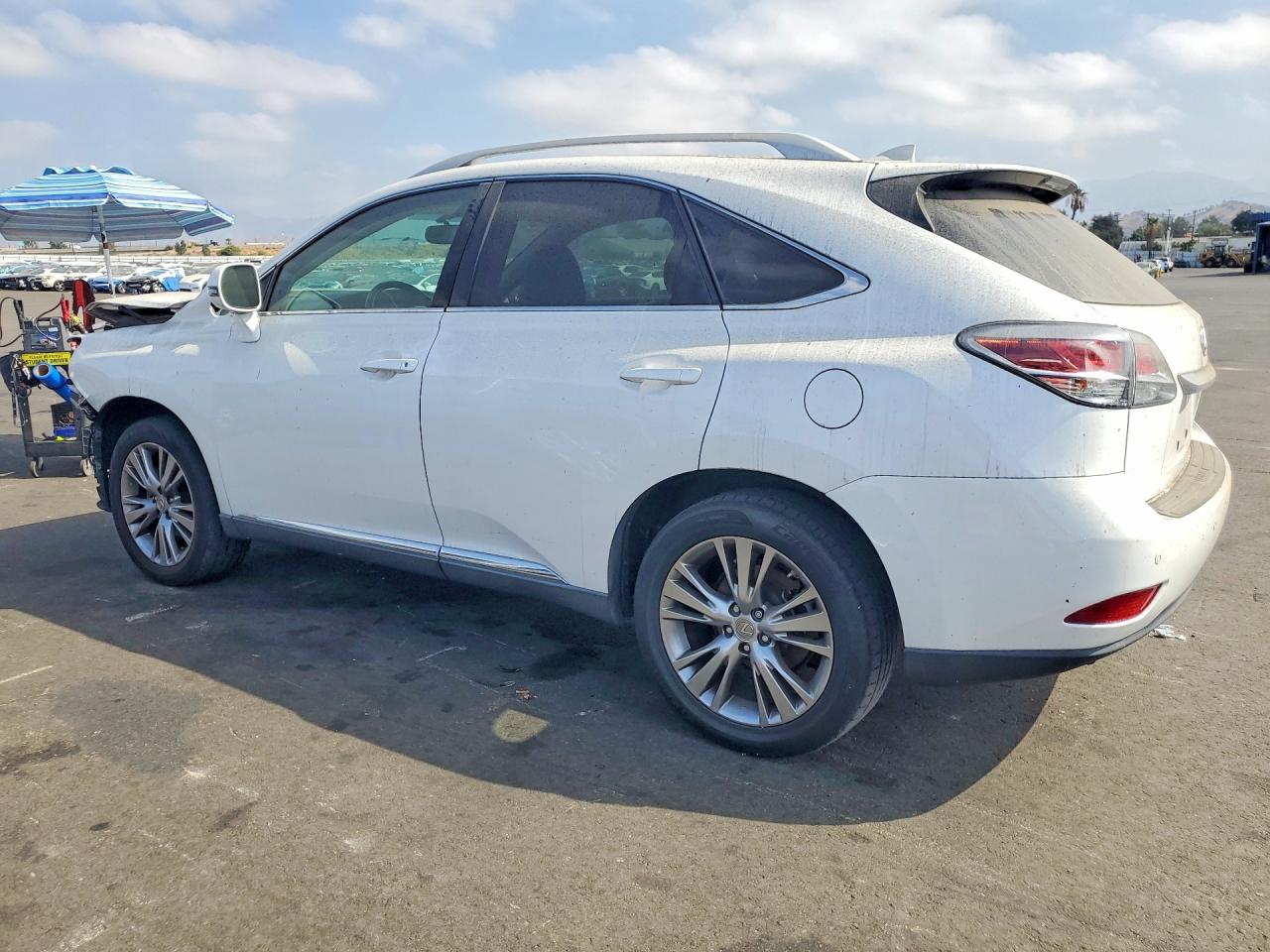 2014 Lexus Rx 350 Base White vin: 2T2ZK1BA6EC145212