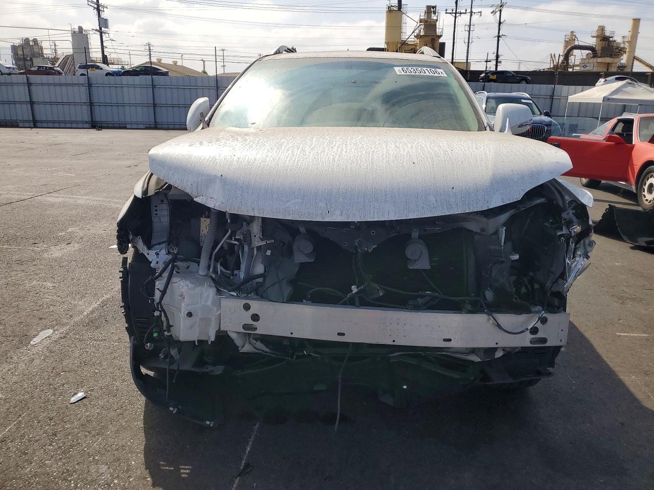 2014 Lexus Rx 350 Base White vin: 2T2ZK1BA6EC145212