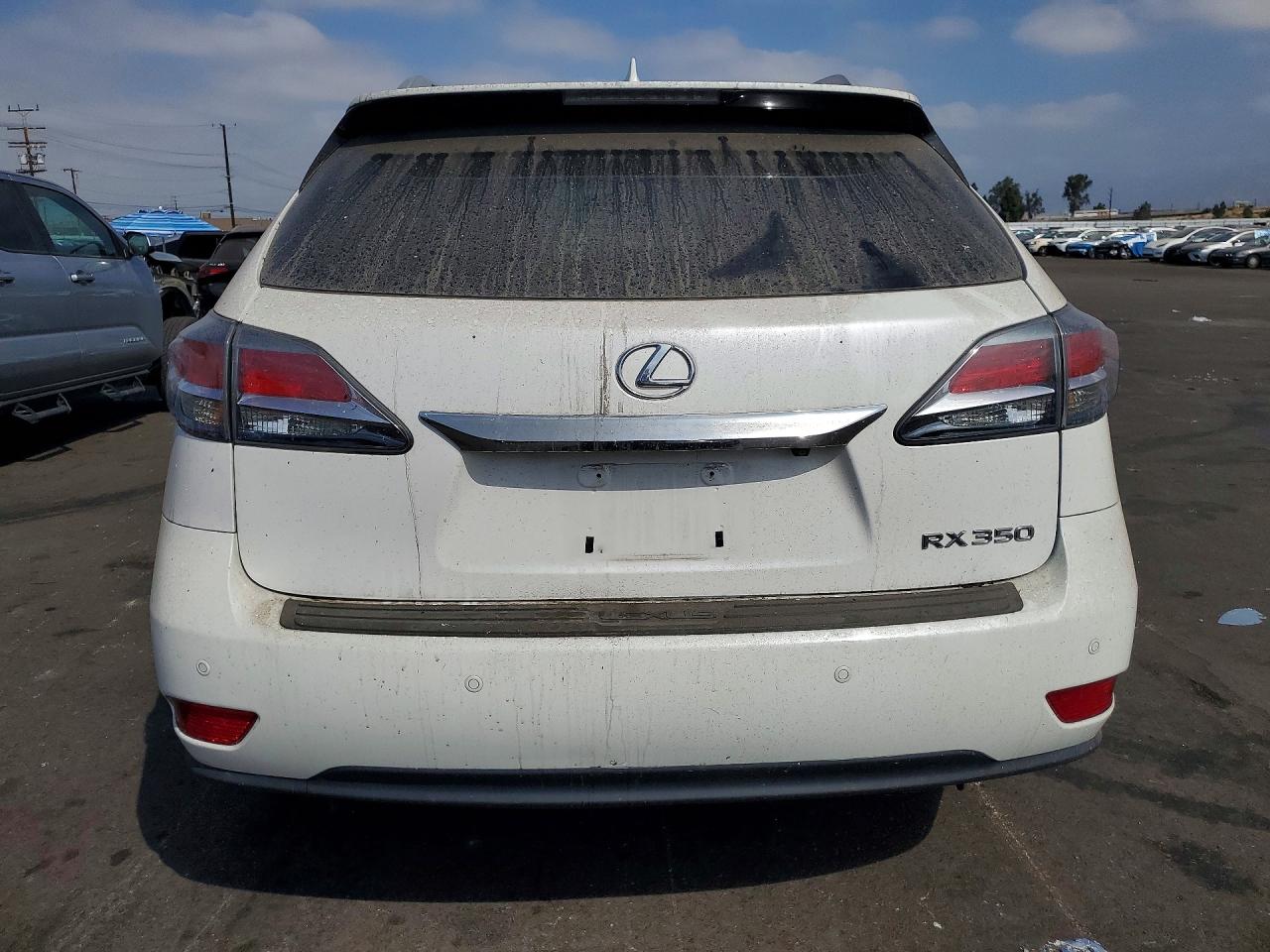 2014 Lexus Rx 350 Base White vin: 2T2ZK1BA6EC145212