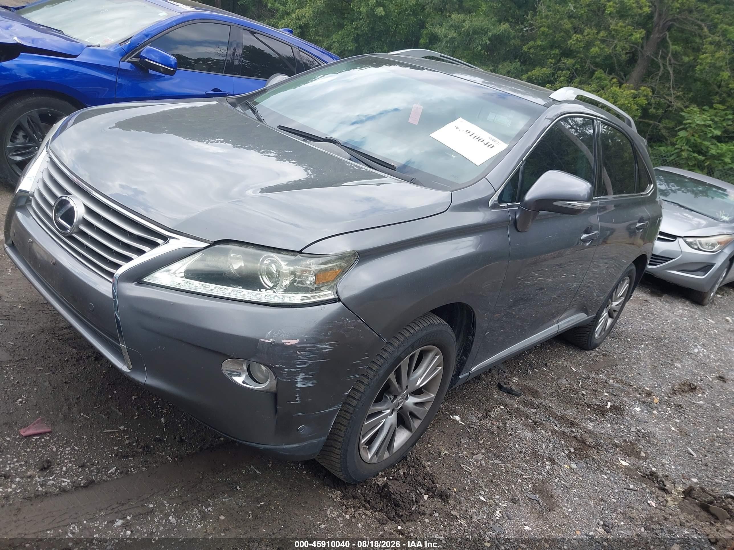 2014 Lexus Rx 350   Gray vin: 2T2ZK1BA6EX140432