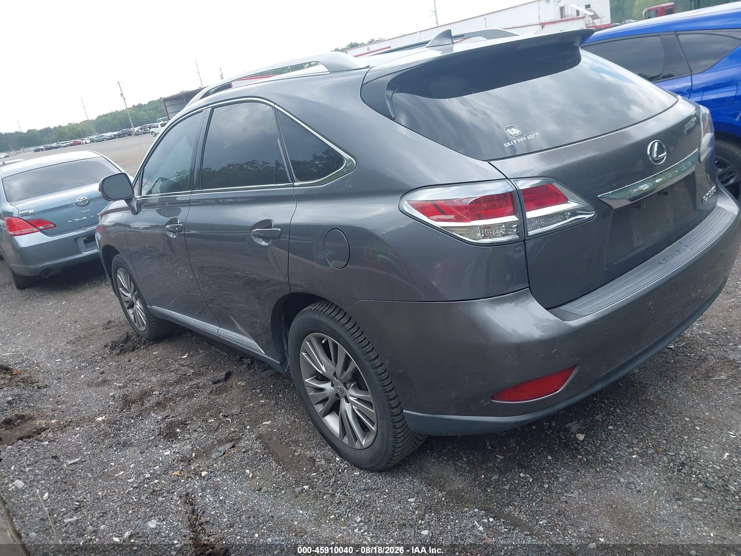 2014 Lexus Rx 350   Gray vin: 2T2ZK1BA6EX140432