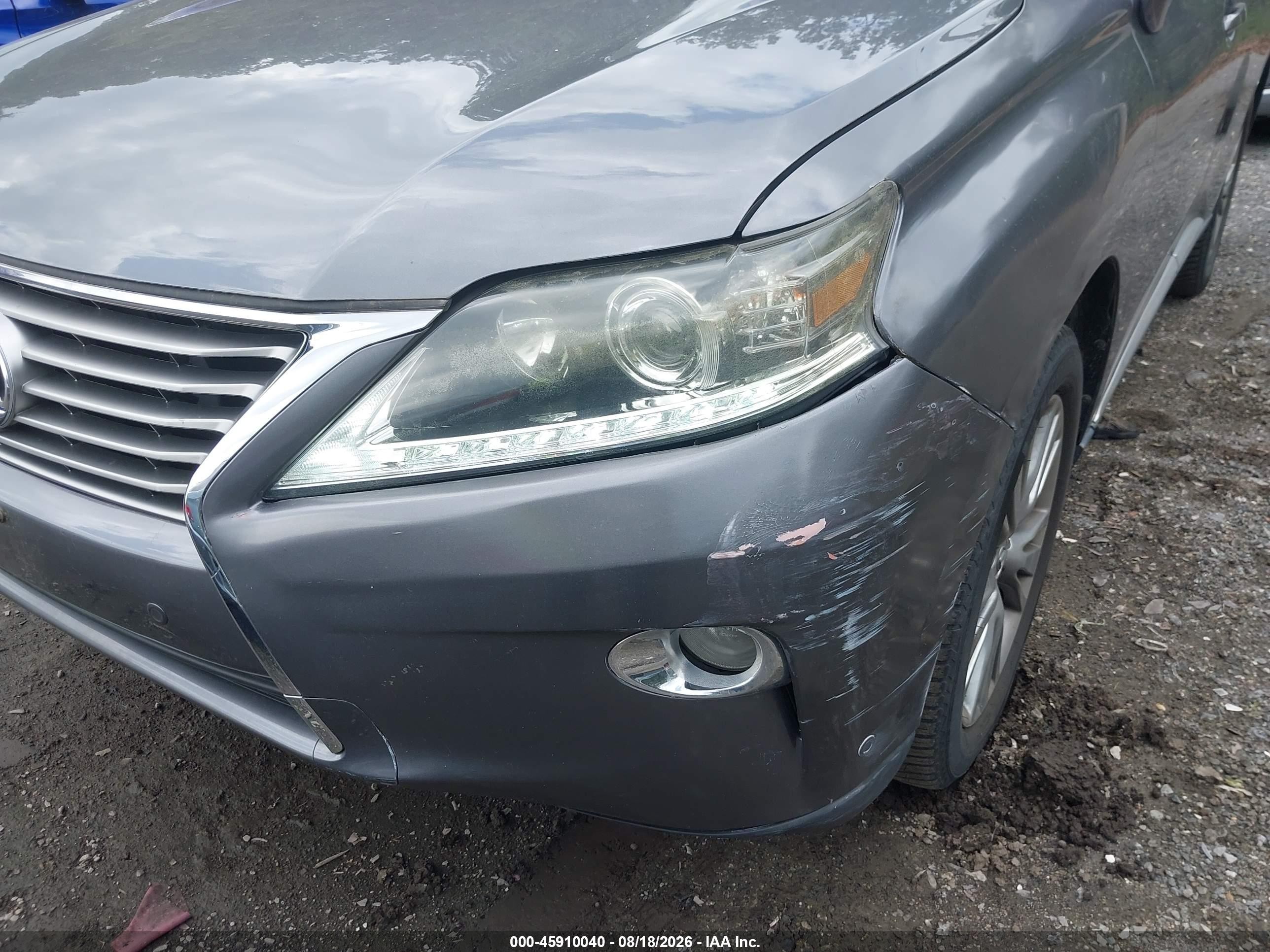 2014 Lexus Rx 350   Gray vin: 2T2ZK1BA6EX140432