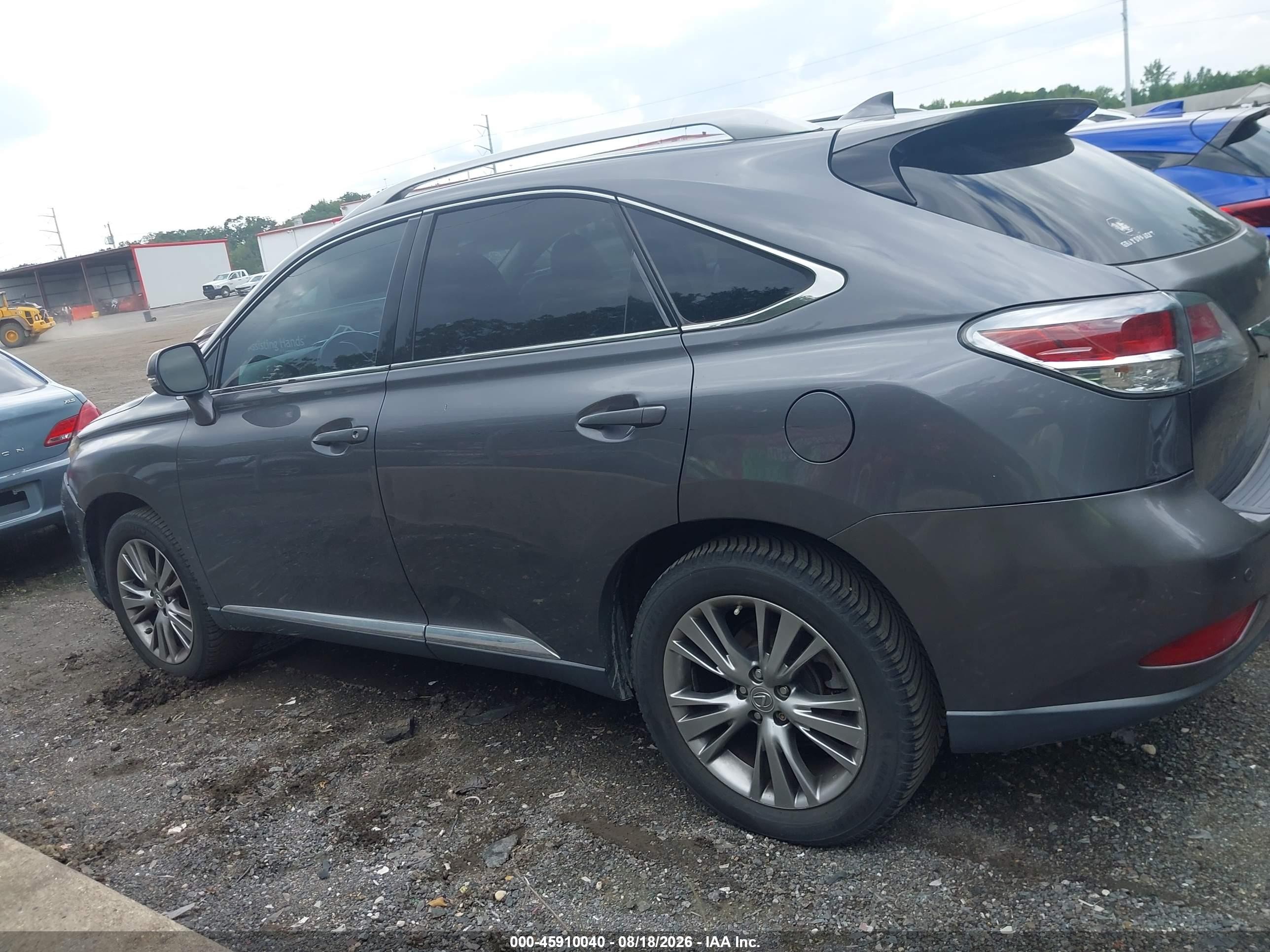 2014 Lexus Rx 350   Gray vin: 2T2ZK1BA6EX140432