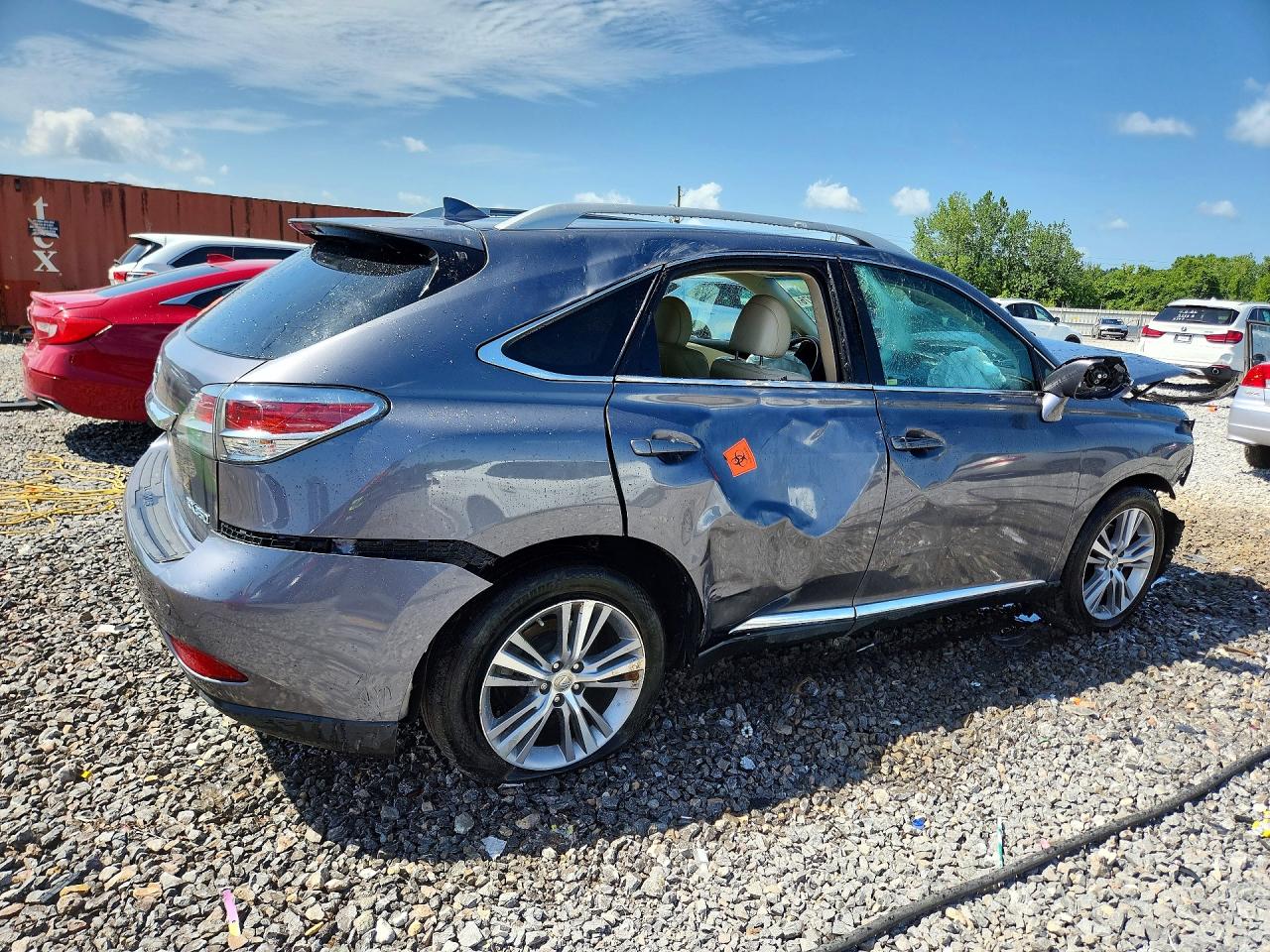 2015 Lexus Rx 350 Gray vin: 2T2ZK1BA6FC151996