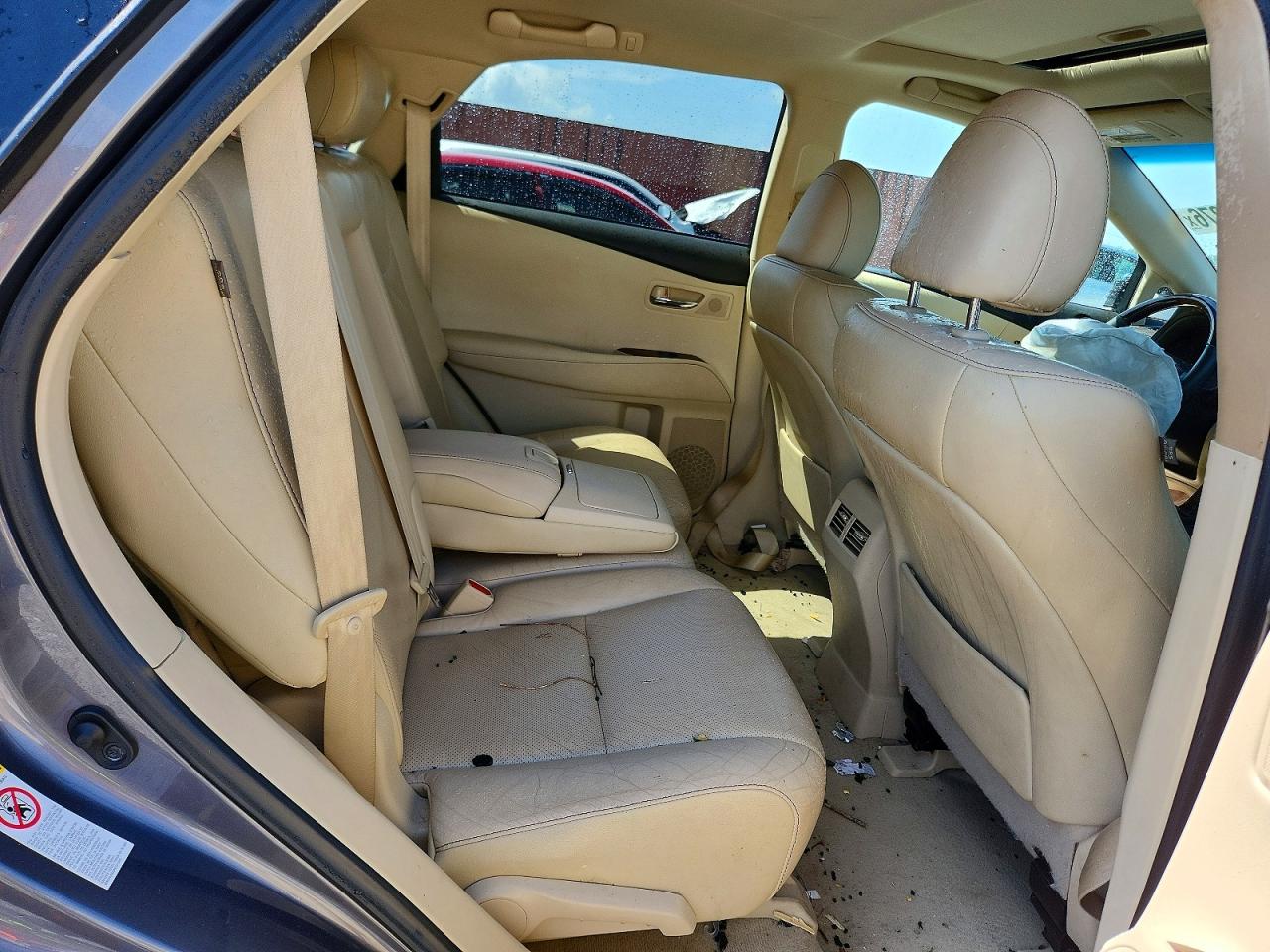 2015 Lexus Rx 350 Gray vin: 2T2ZK1BA6FC151996