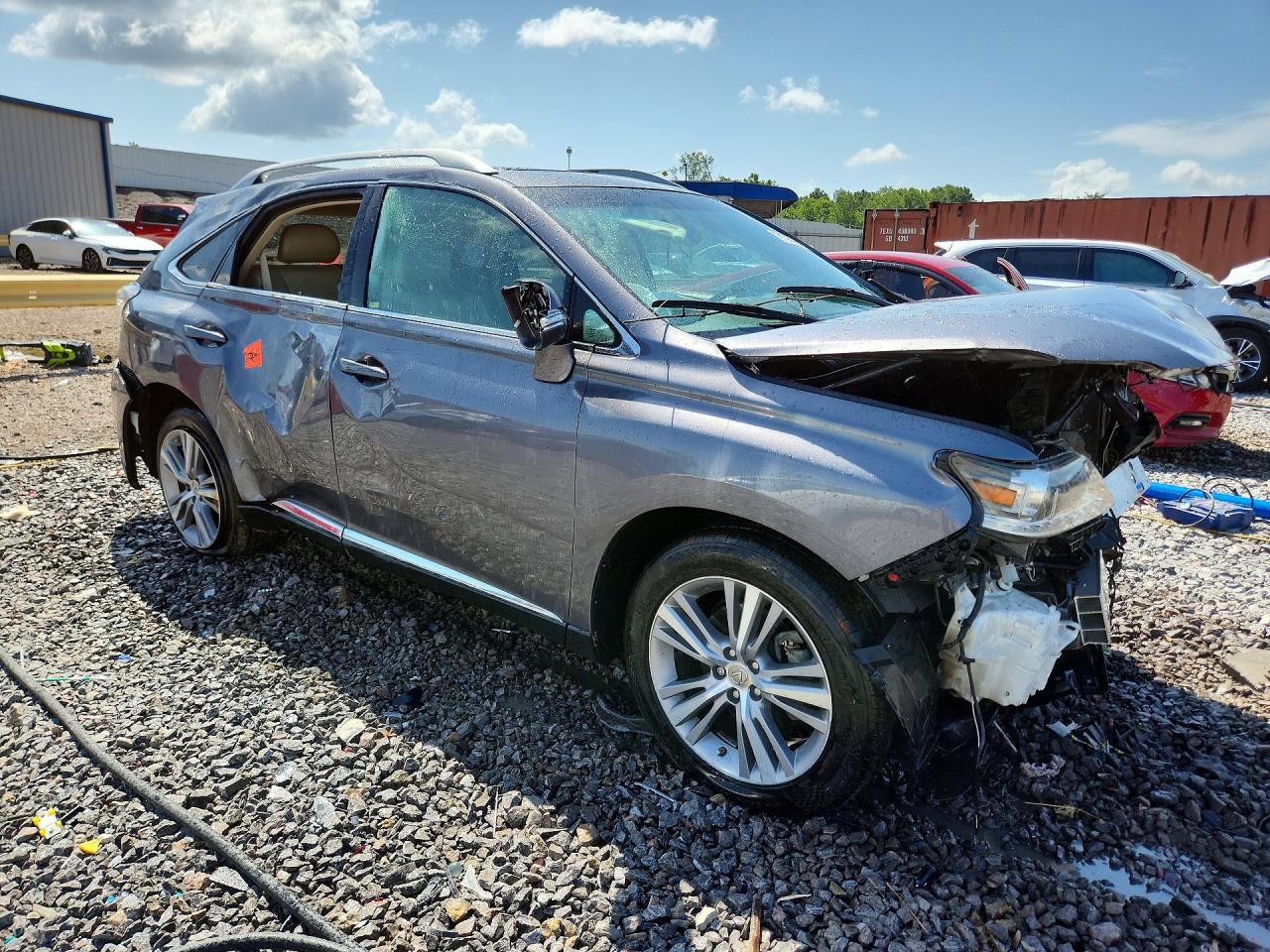 2015 Lexus Rx 350 Gray vin: 2T2ZK1BA6FC151996