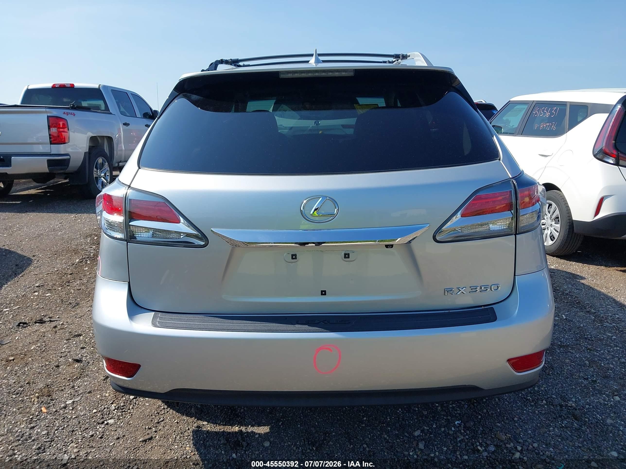 2015 Lexus Rx 350   Серебряный vin: 2T2ZK1BA6FC152274