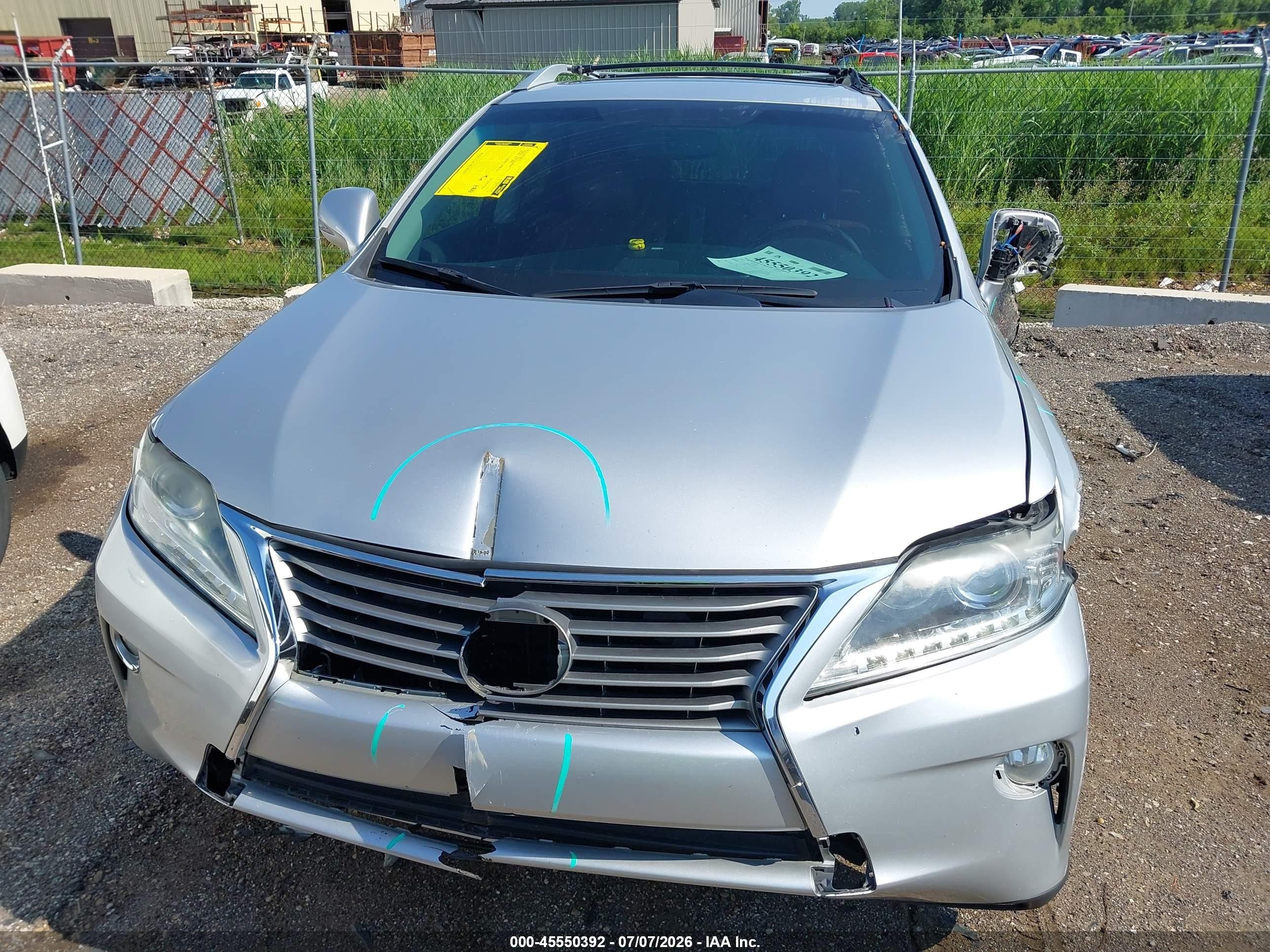 2015 Lexus Rx 350   Серебряный vin: 2T2ZK1BA6FC152274