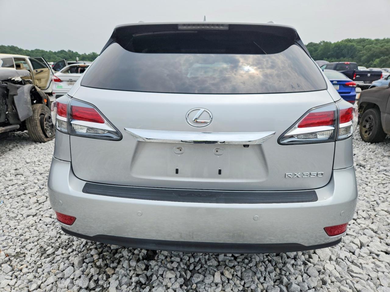 2015 Lexus Rx 350 Base Silver vin: 2T2ZK1BA6FC153408